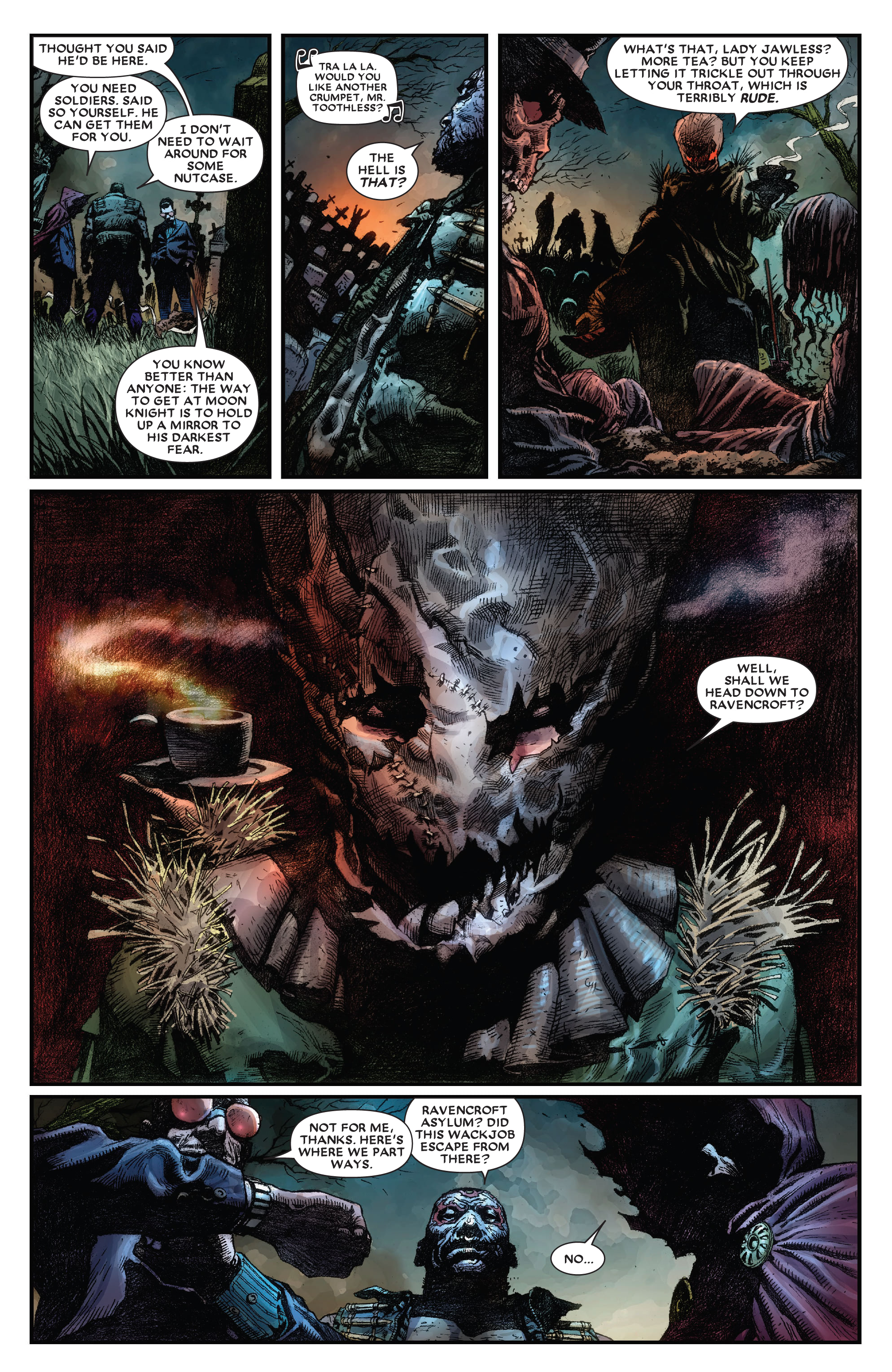 Read online Moon Knight by Huston, Benson & Hurwitz Omnibus comic -  Issue # TPB (Part 9) - 57