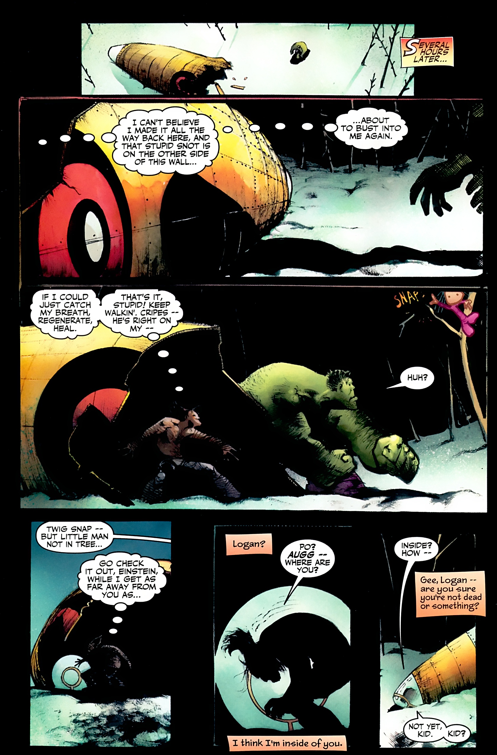 Read online Wolverine/Hulk comic -  Issue #2 - 10