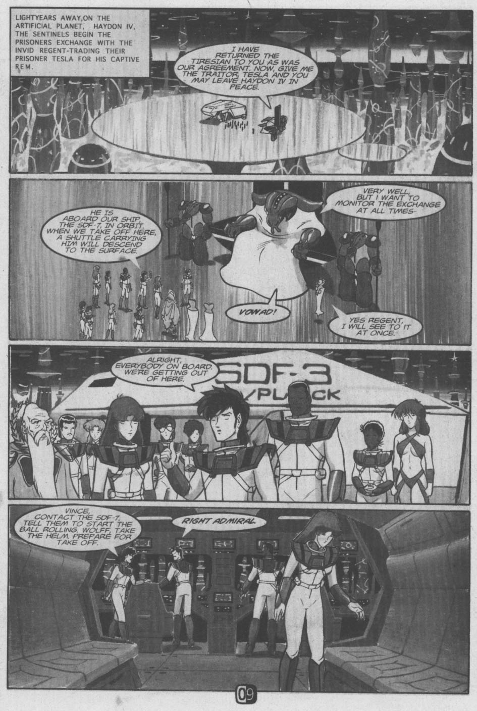 Read online Robotech II: The Sentinels comic -  Issue #4 - 11