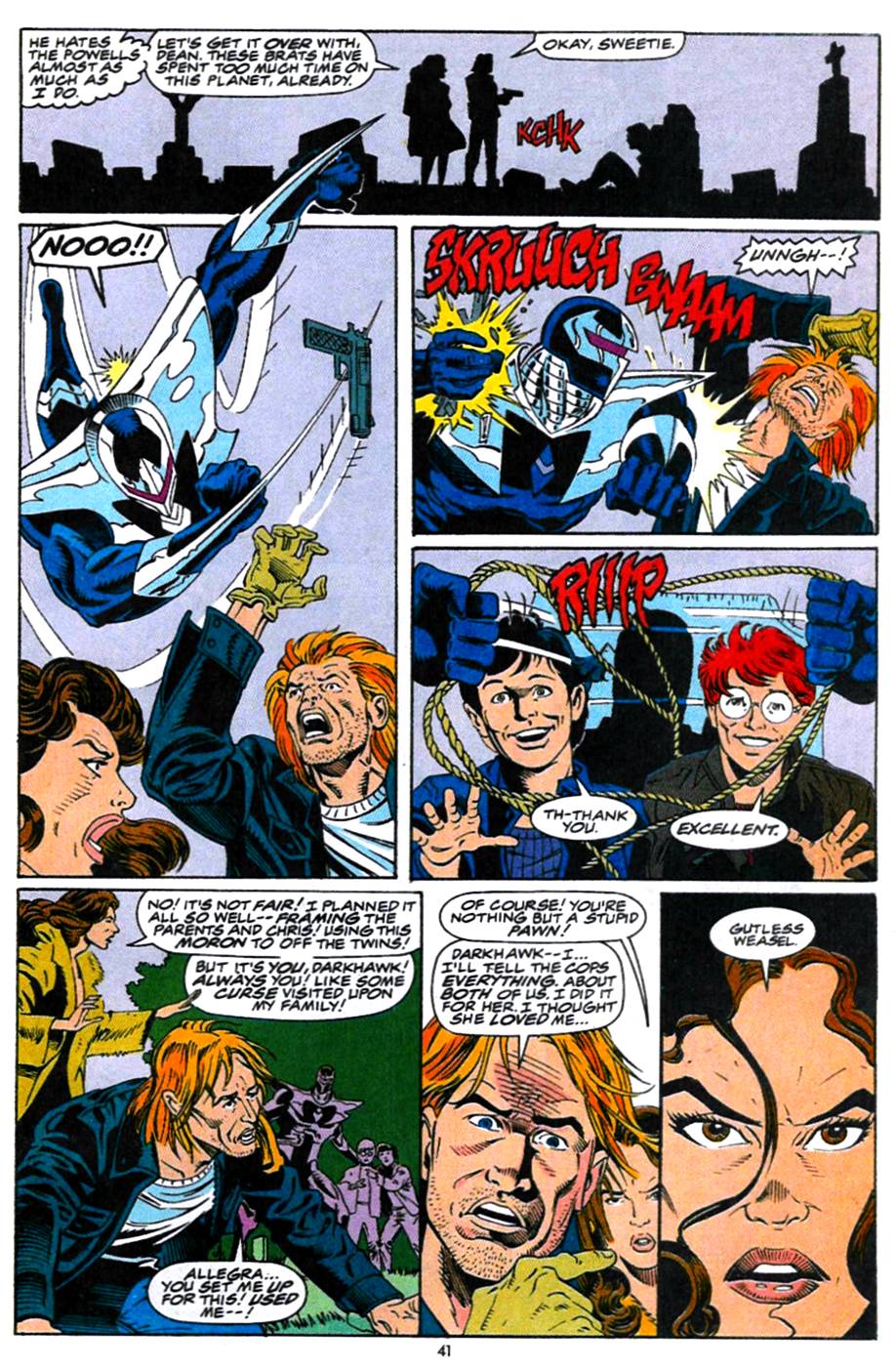 Read online Darkhawk (1991) comic -  Issue #50 - 35