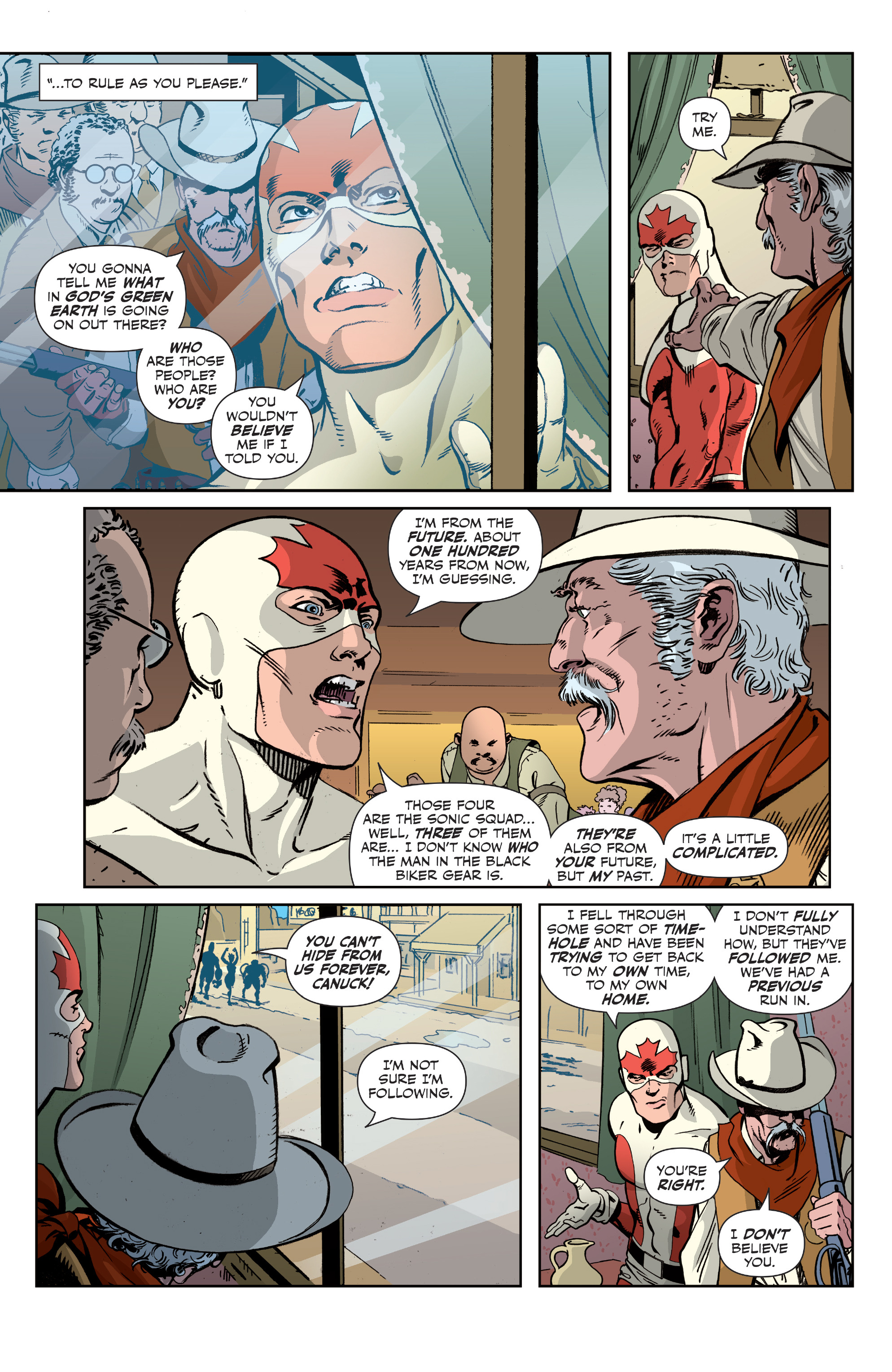 Read online All-New Classic Captain Canuck comic -  Issue #2 - 10
