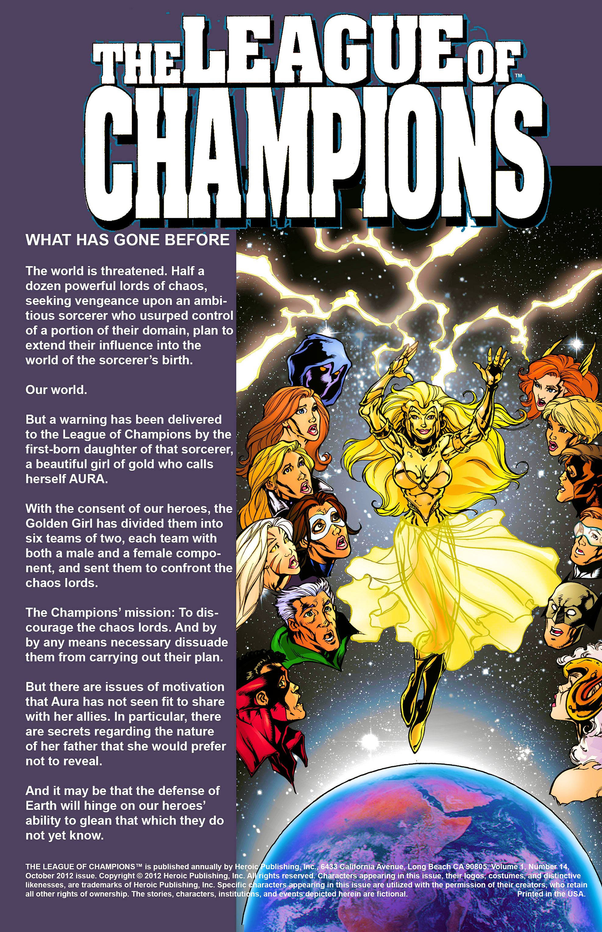 Read online League of Champions comic -  Issue #14 - 2