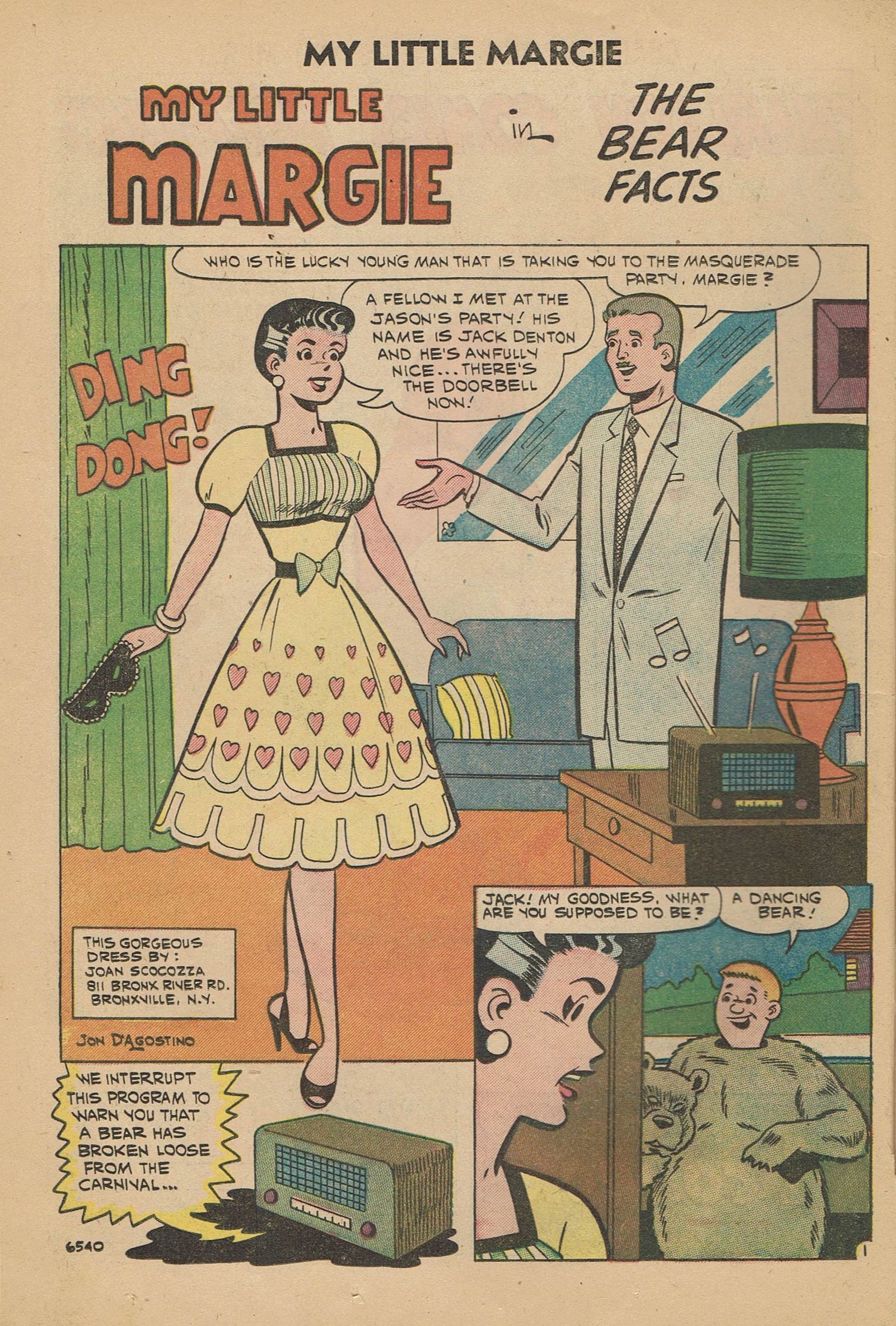 Read online My Little Margie (1954) comic -  Issue #31 - 12