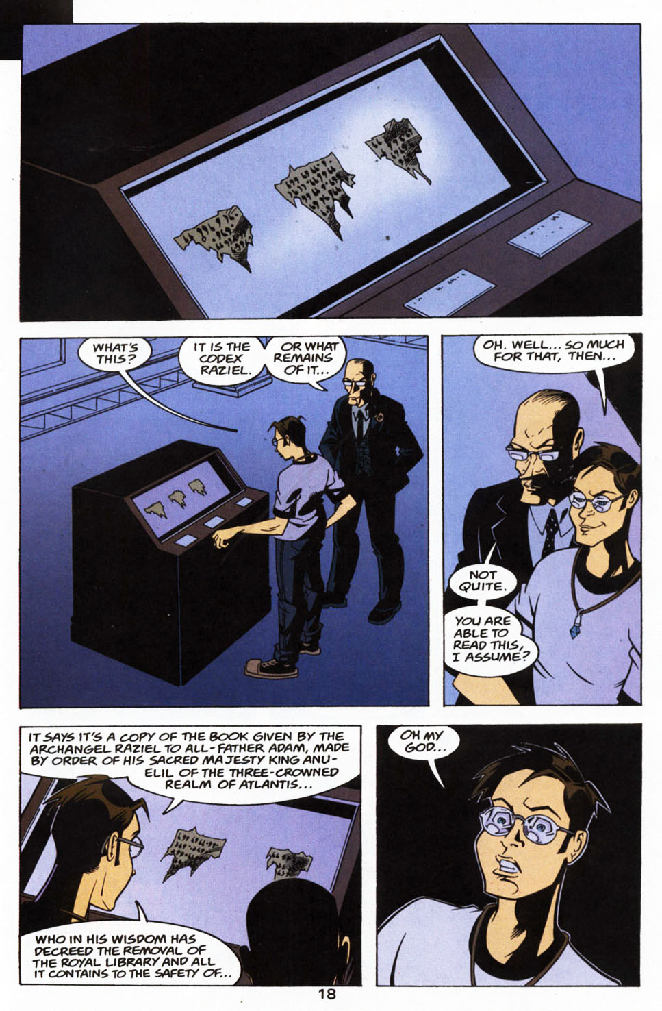 Read online Hunter:  The Age of Magic comic -  Issue #18 - 19