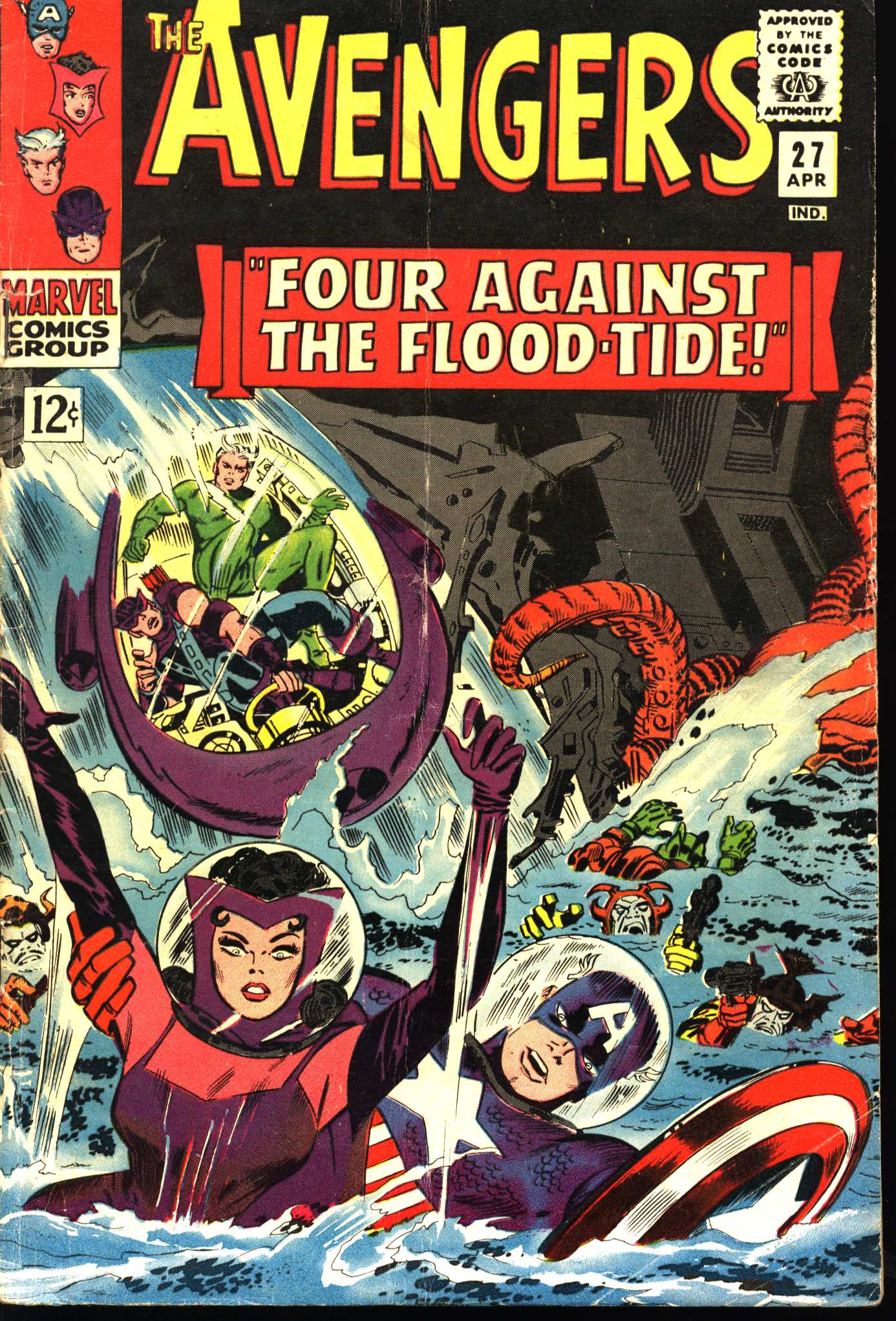 Read online The Avengers (1963) comic -  Issue #27 - 1