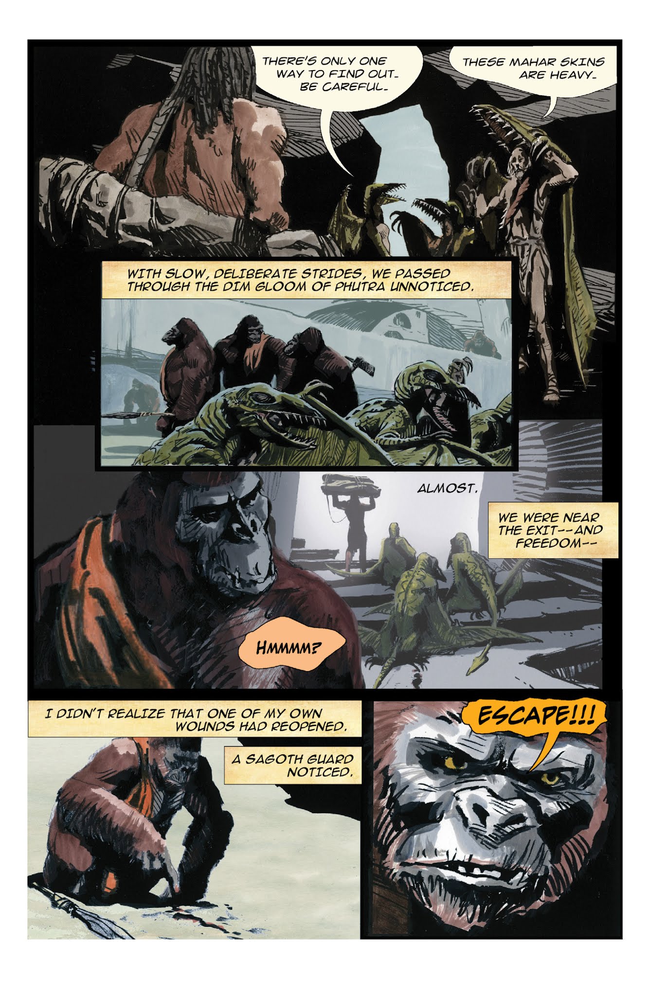 Read online Edgar Rice Burroughs' At the Earth's Core comic -  Issue # TPB - 77