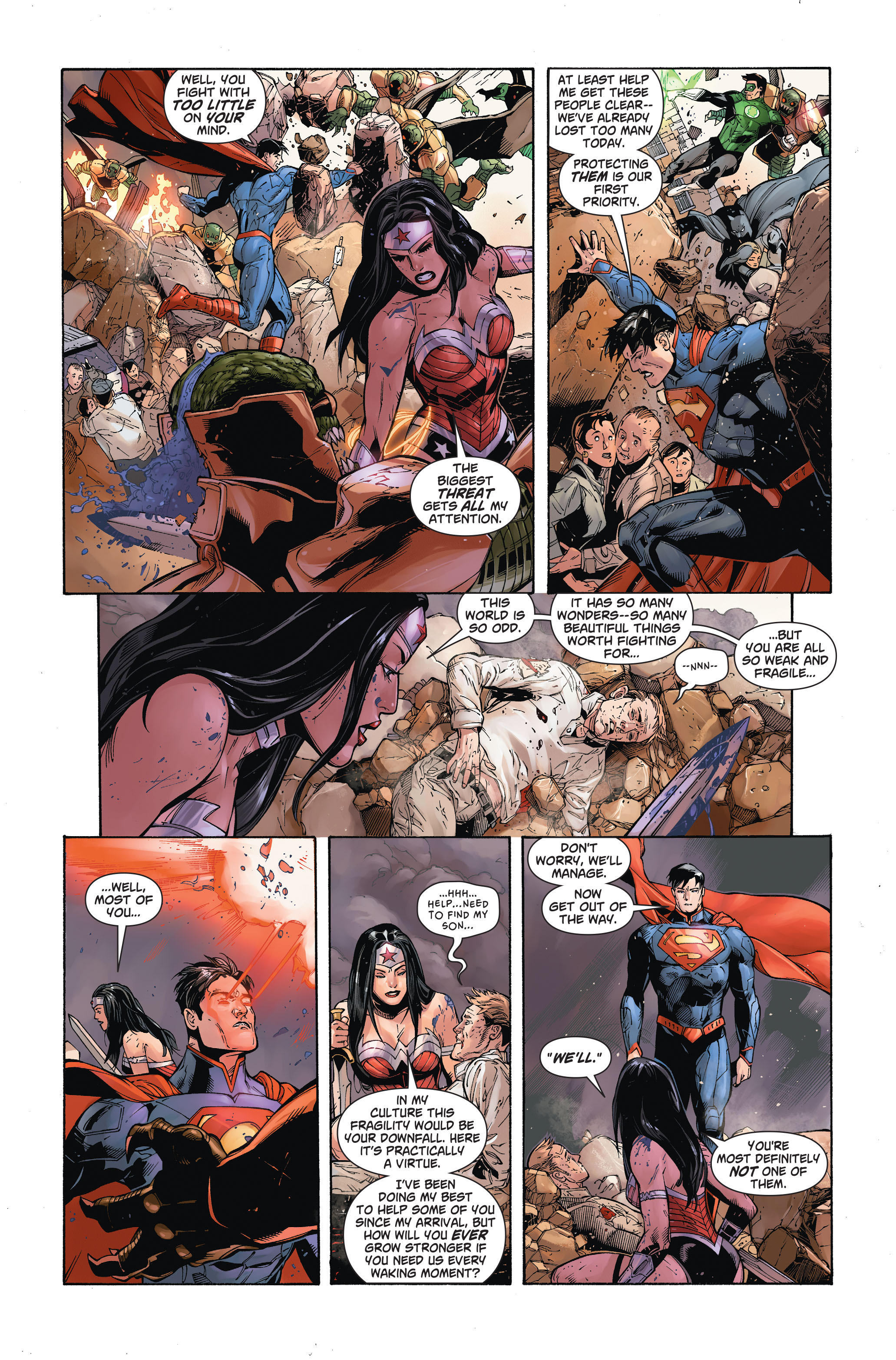 Read online Superman/Wonder Woman comic -  Issue # _TPB 3 - Casualties of War - 10