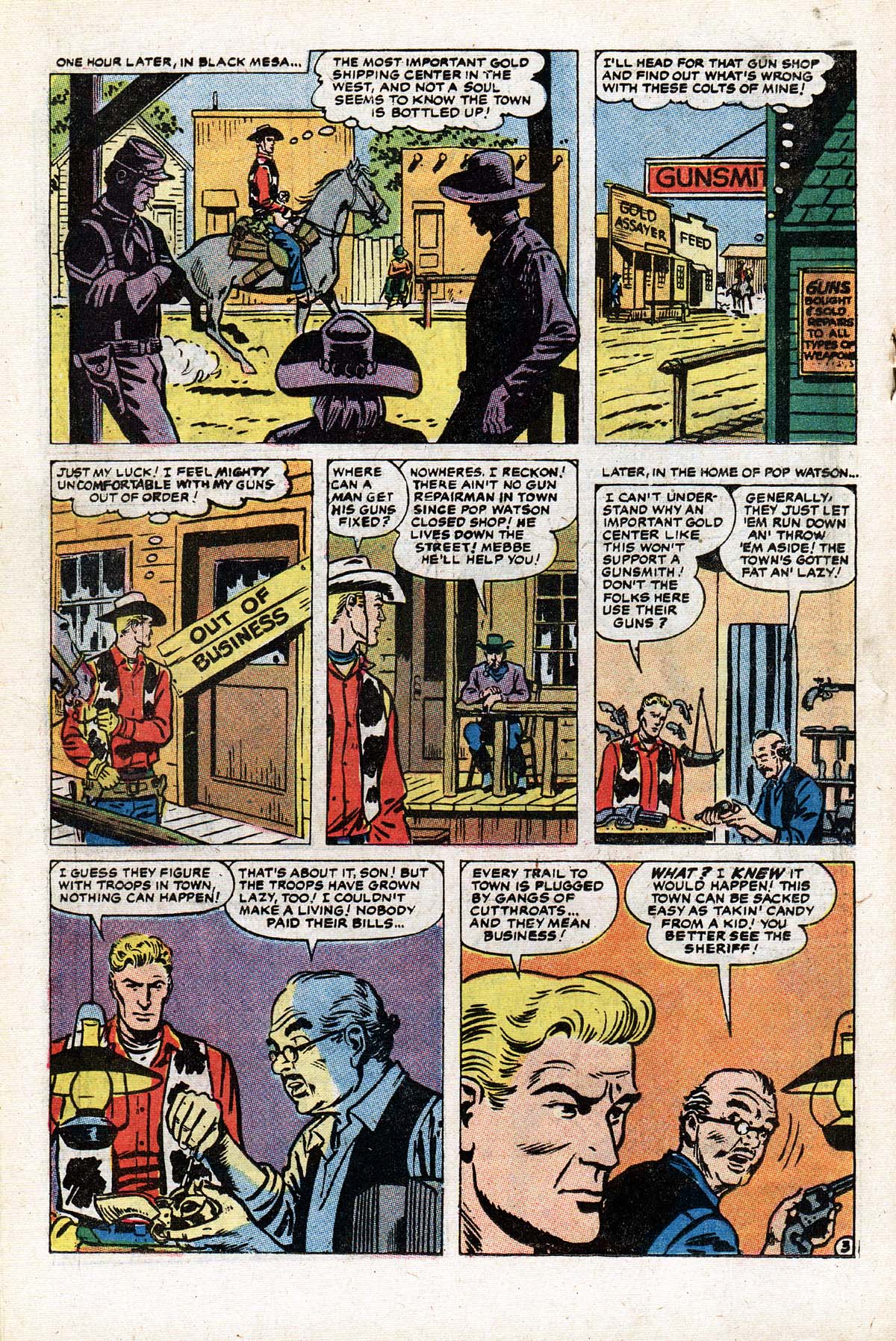 Read online The Mighty Marvel Western comic -  Issue #15 - 22