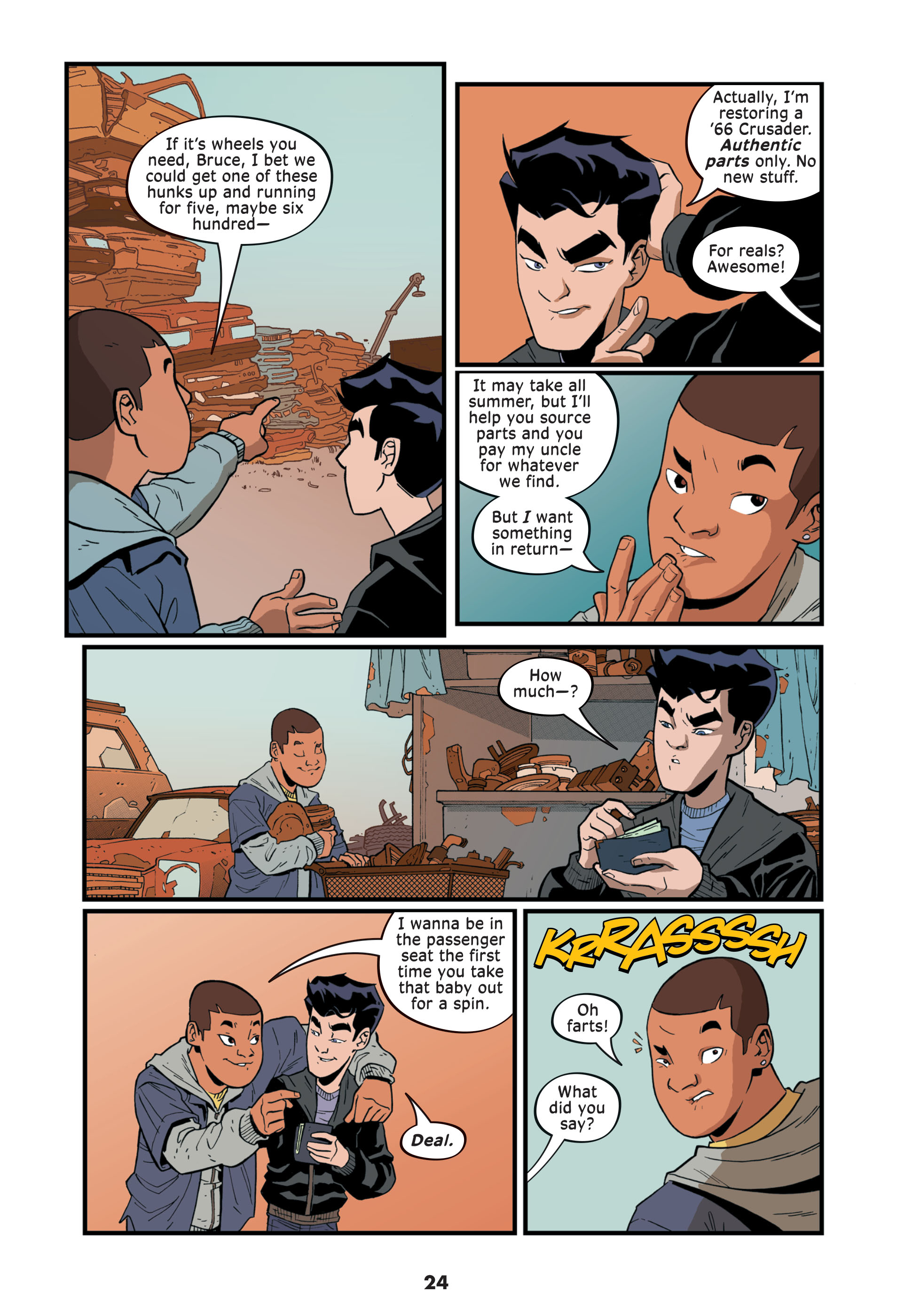 Read online Batman: Overdrive comic -  Issue # TPB - 22