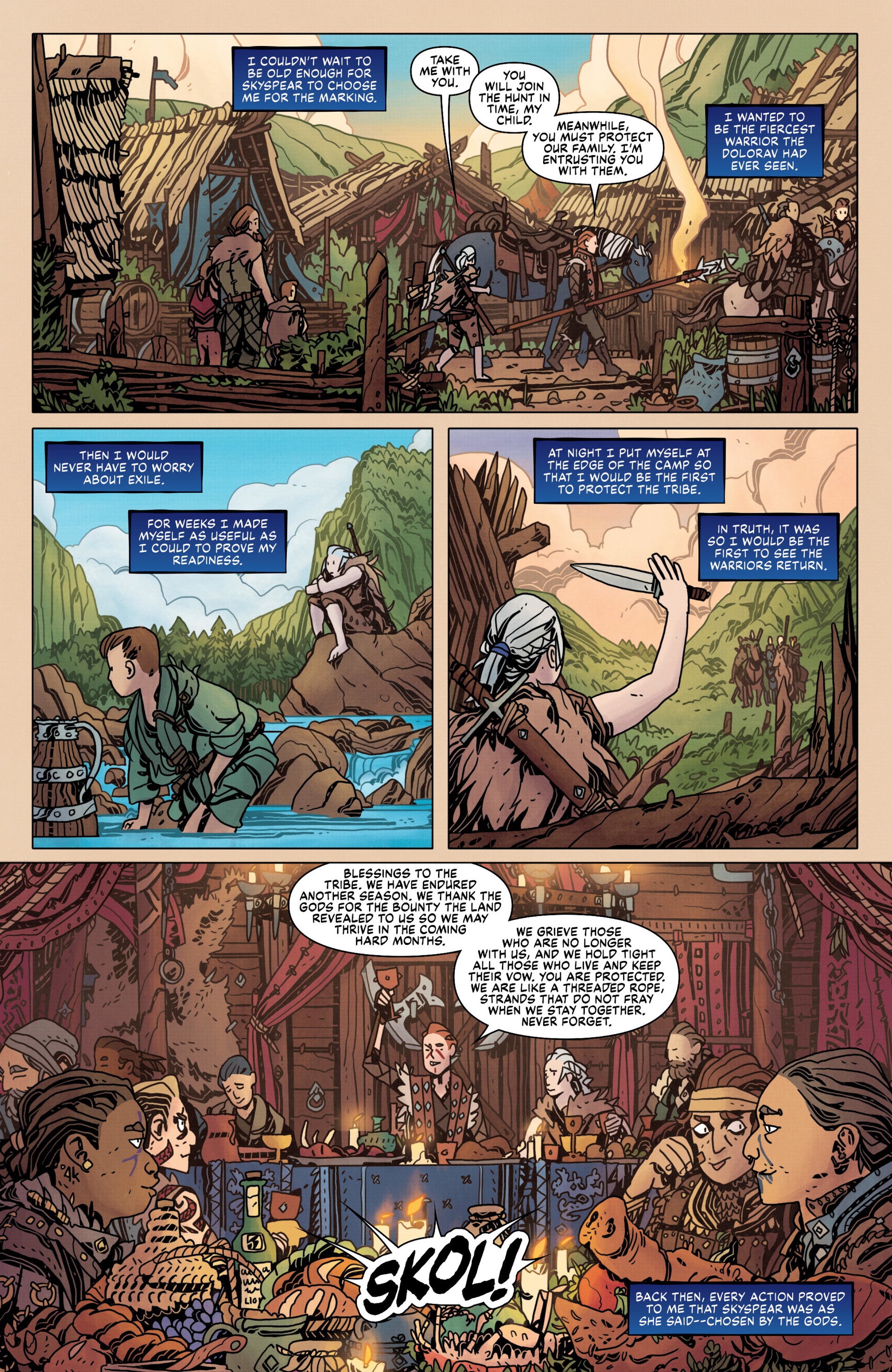 Read online Critical Role: The Mighty Nein Origins - Yasha Nydoorin comic -  Issue # Full - 16