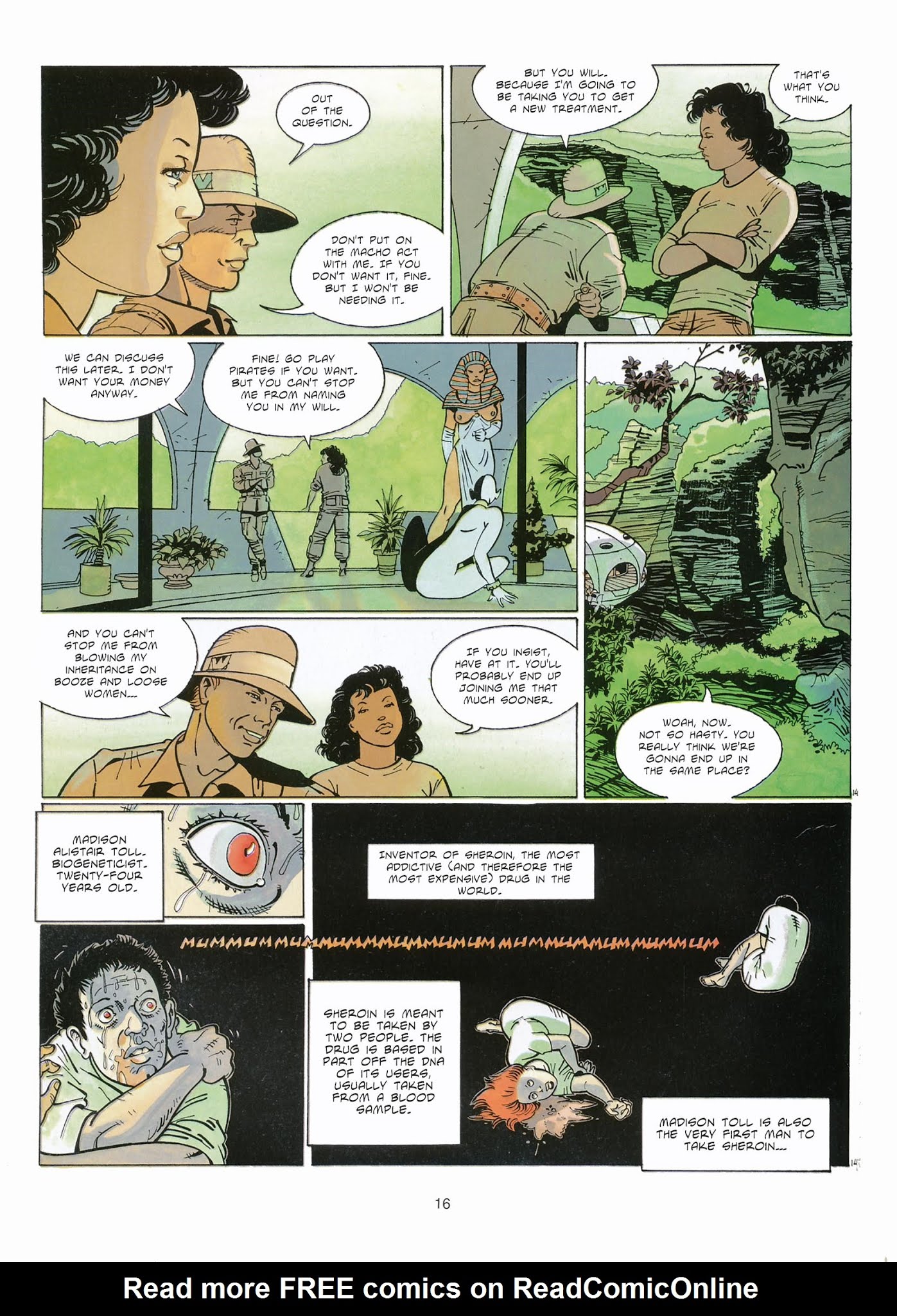 Read online Dallas Barr comic -  Issue #2 - 16