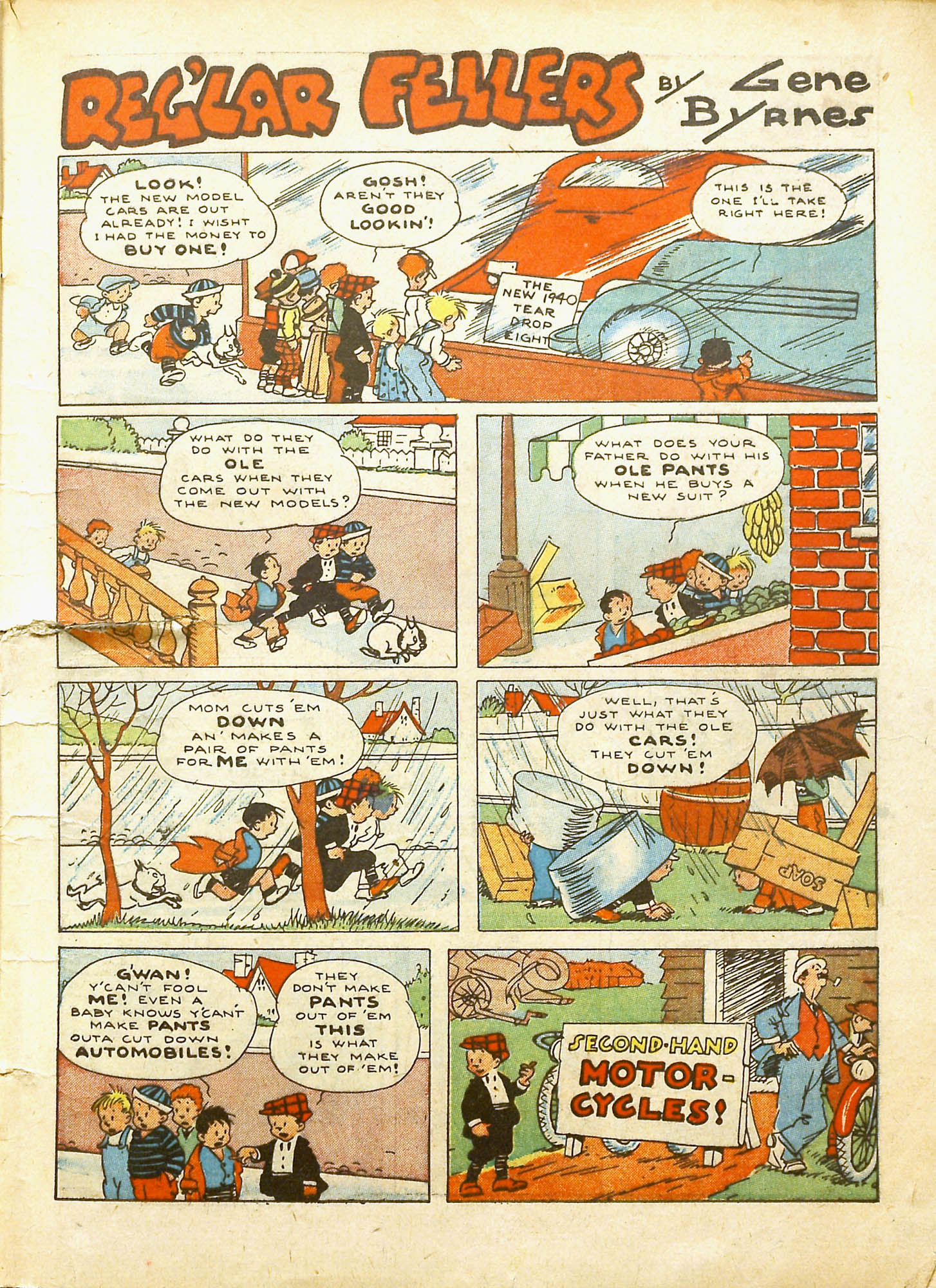 Read online Reg'lar Fellers Heroic Comics comic -  Issue #3 - 8