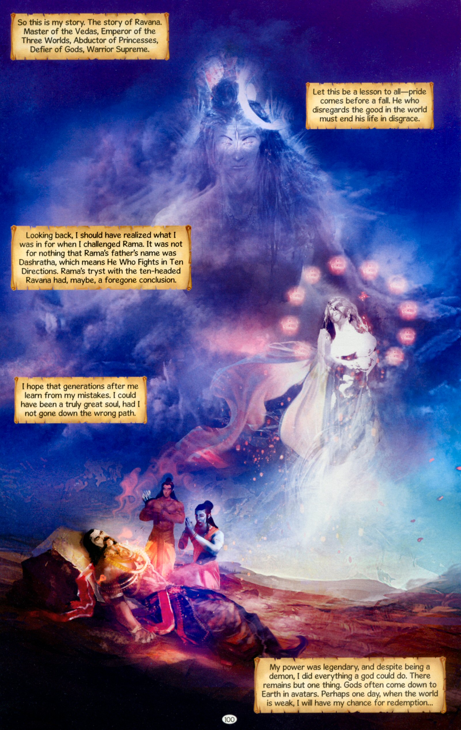 Read online Ravana: Roar of the Demon King comic -  Issue # Full - 102