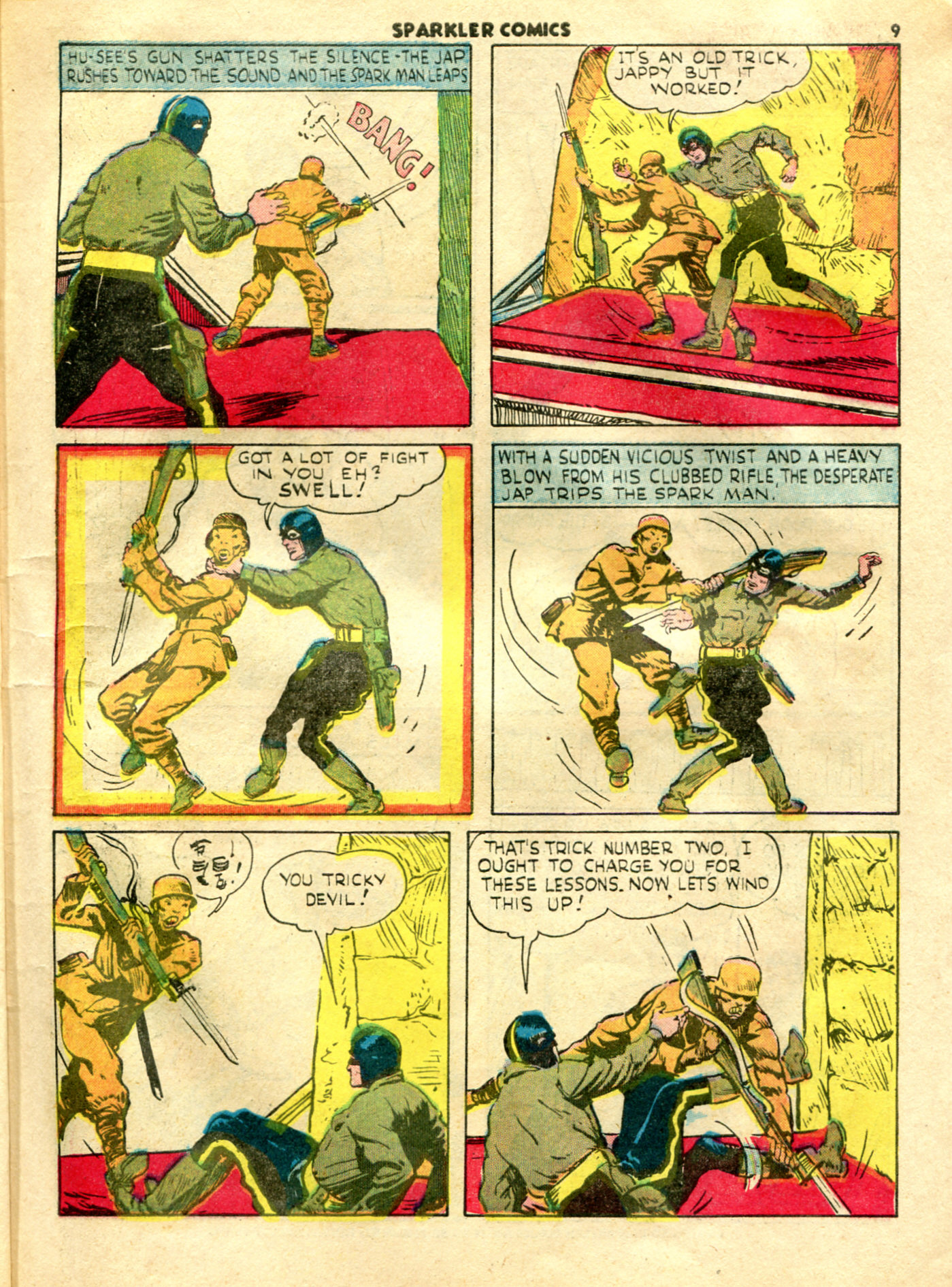 Read online Sparkler Comics comic -  Issue #13 - 11