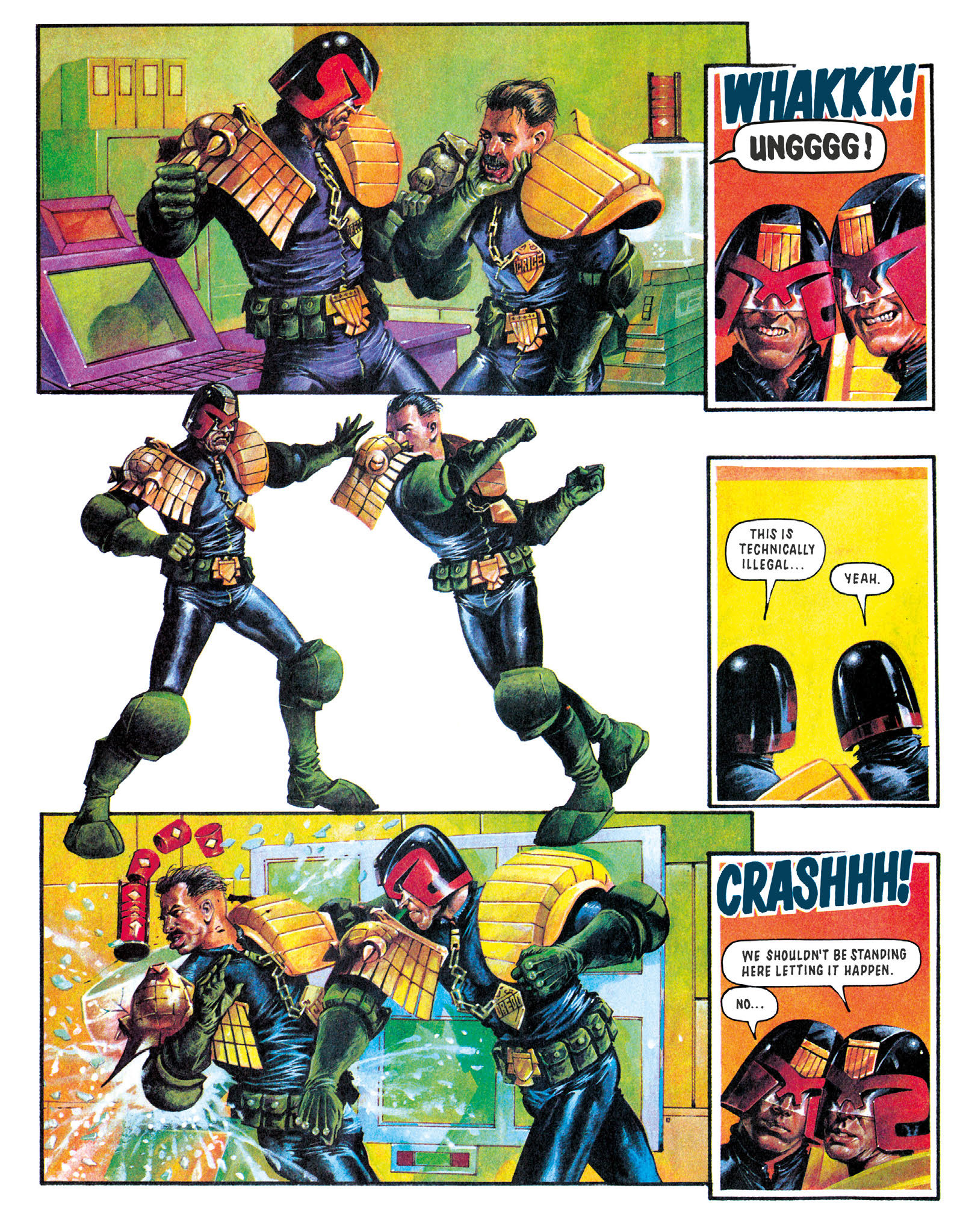 Read online Essential Judge Dredd: America comic -  Issue # TPB (Part 2) - 35