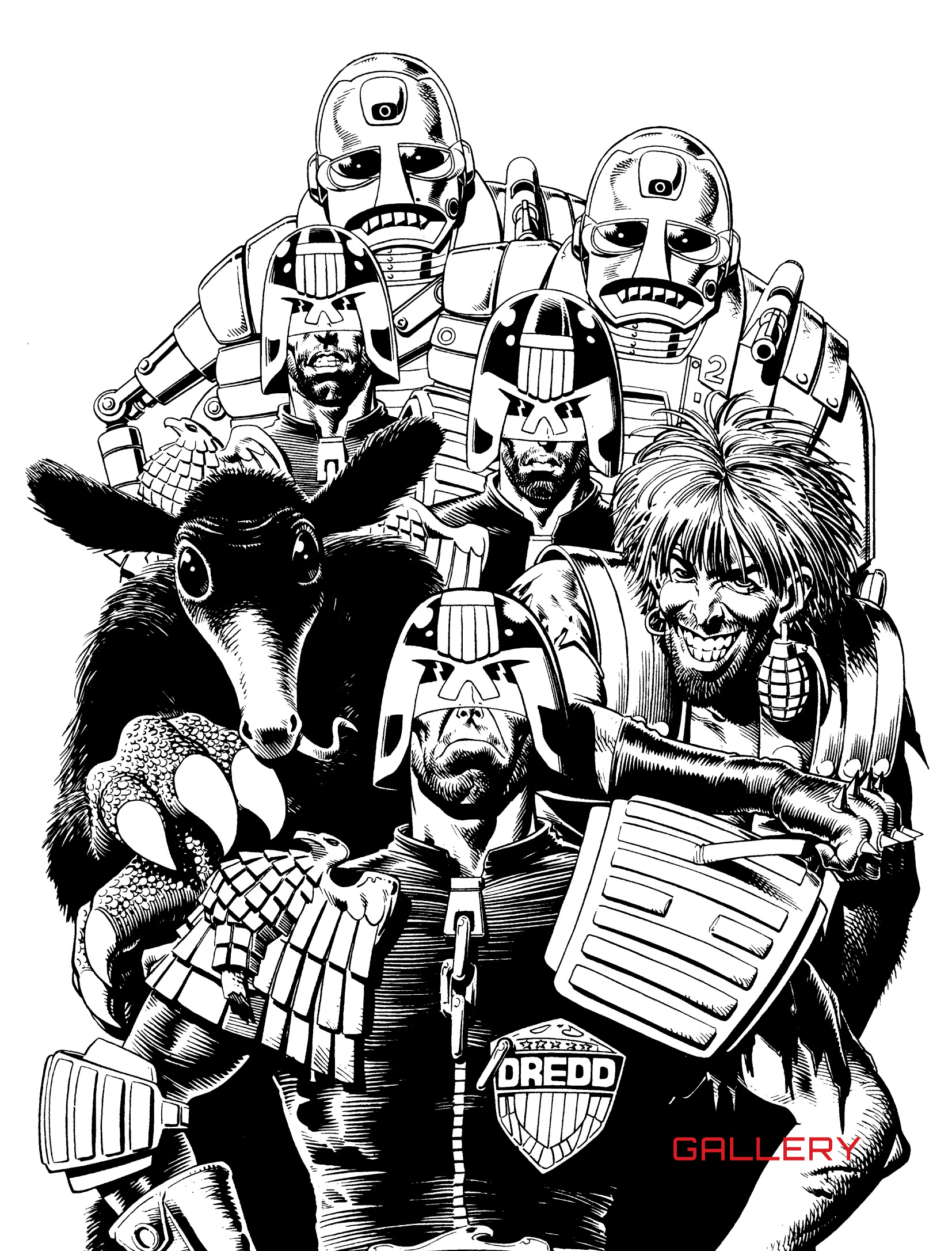 Read online Judge Dredd: The Cursed Earth Uncensored comic -  Issue # TPB - 172