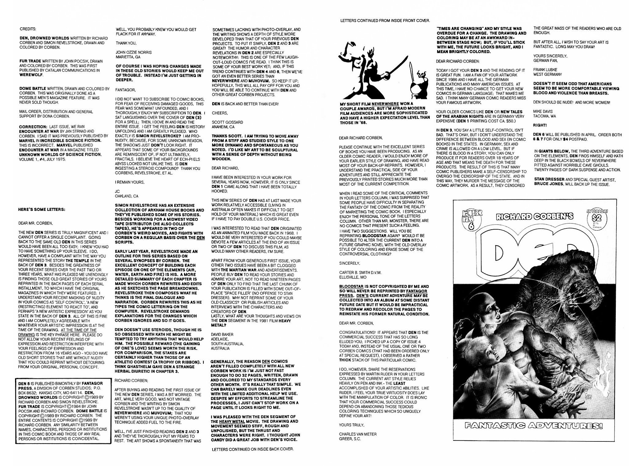 Read online Den (1988) comic -  Issue #5 - 2