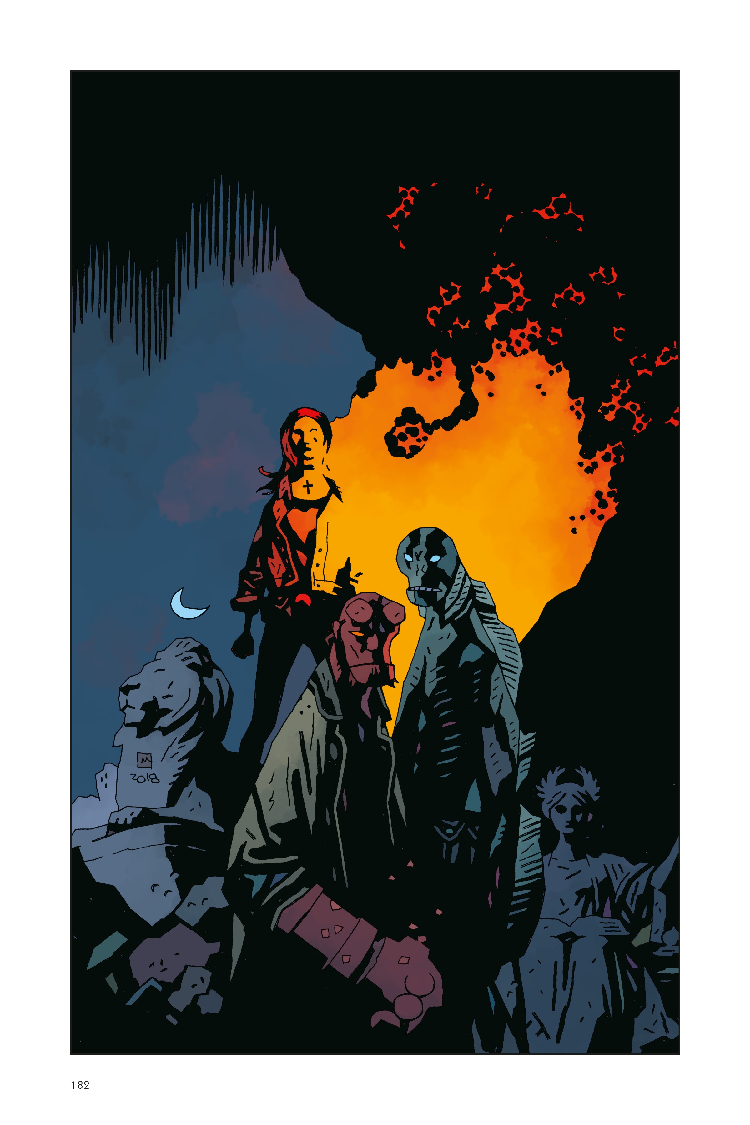 Read online Hellboy: 25 Years of Covers comic -  Issue # TPB (Part 2) - 84
