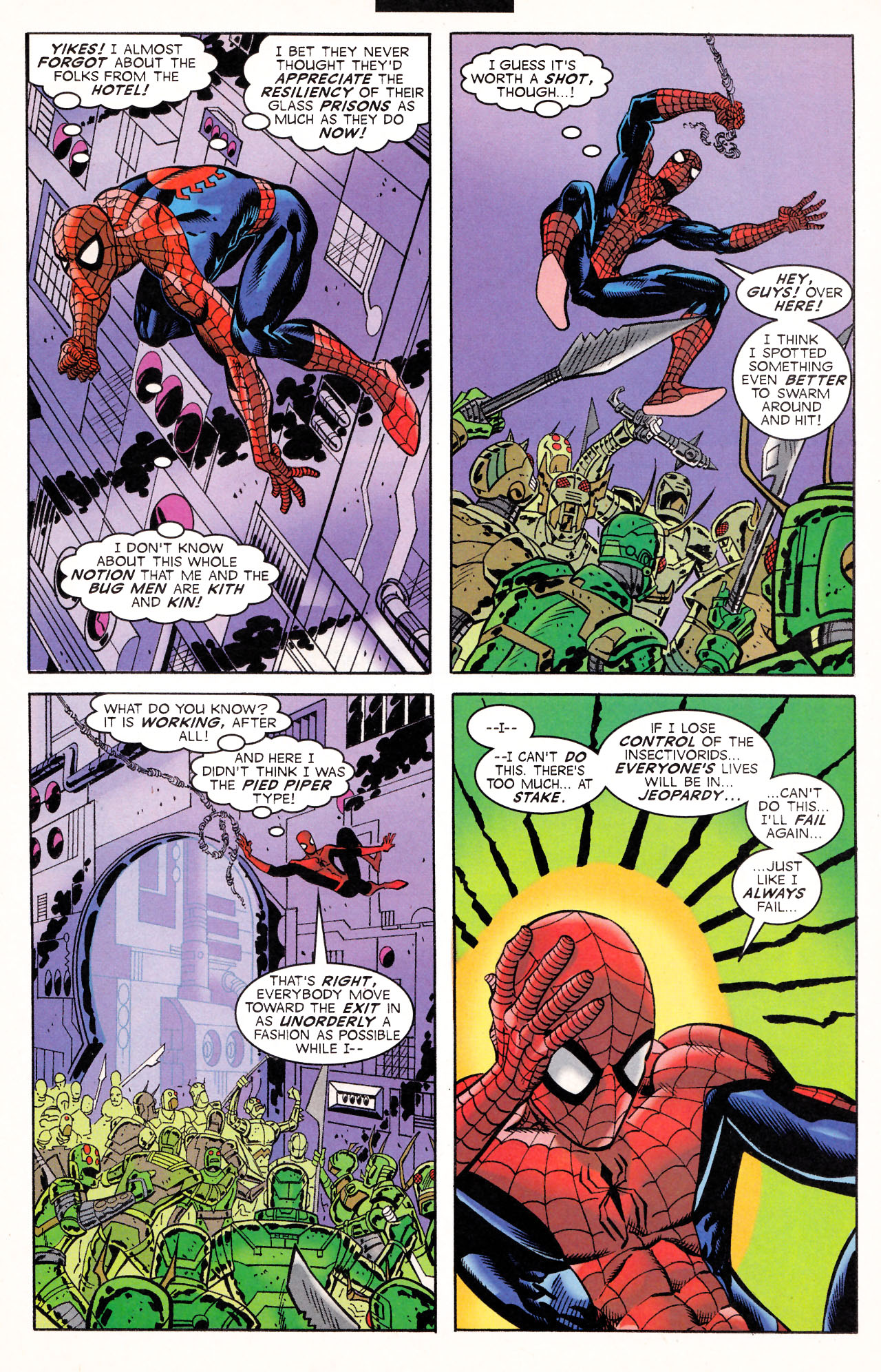 Read online Webspinners: Tales of Spider-Man comic -  Issue #6 - 21