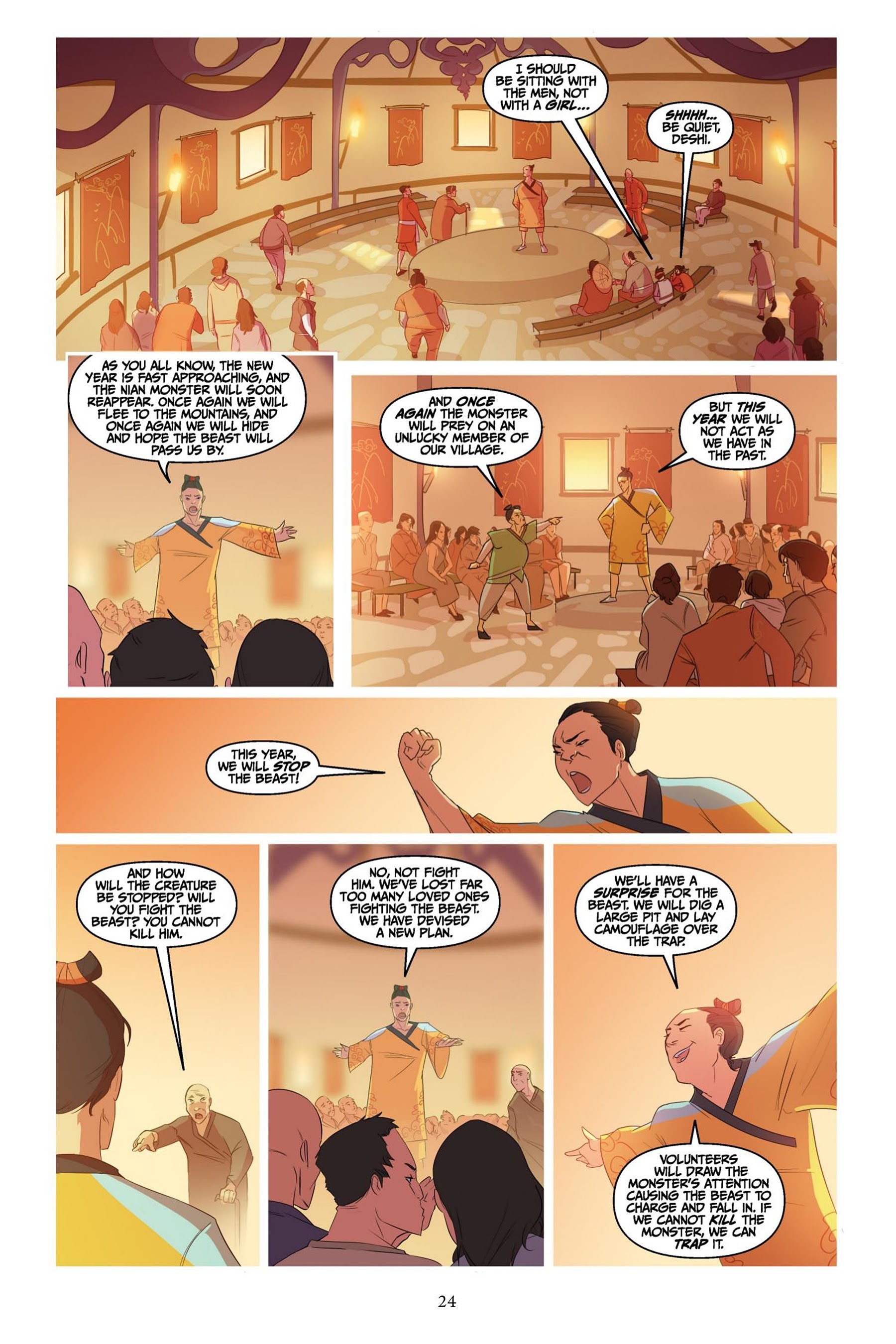 Read online Jia and the Nian Monster comic -  Issue # TPB - 25