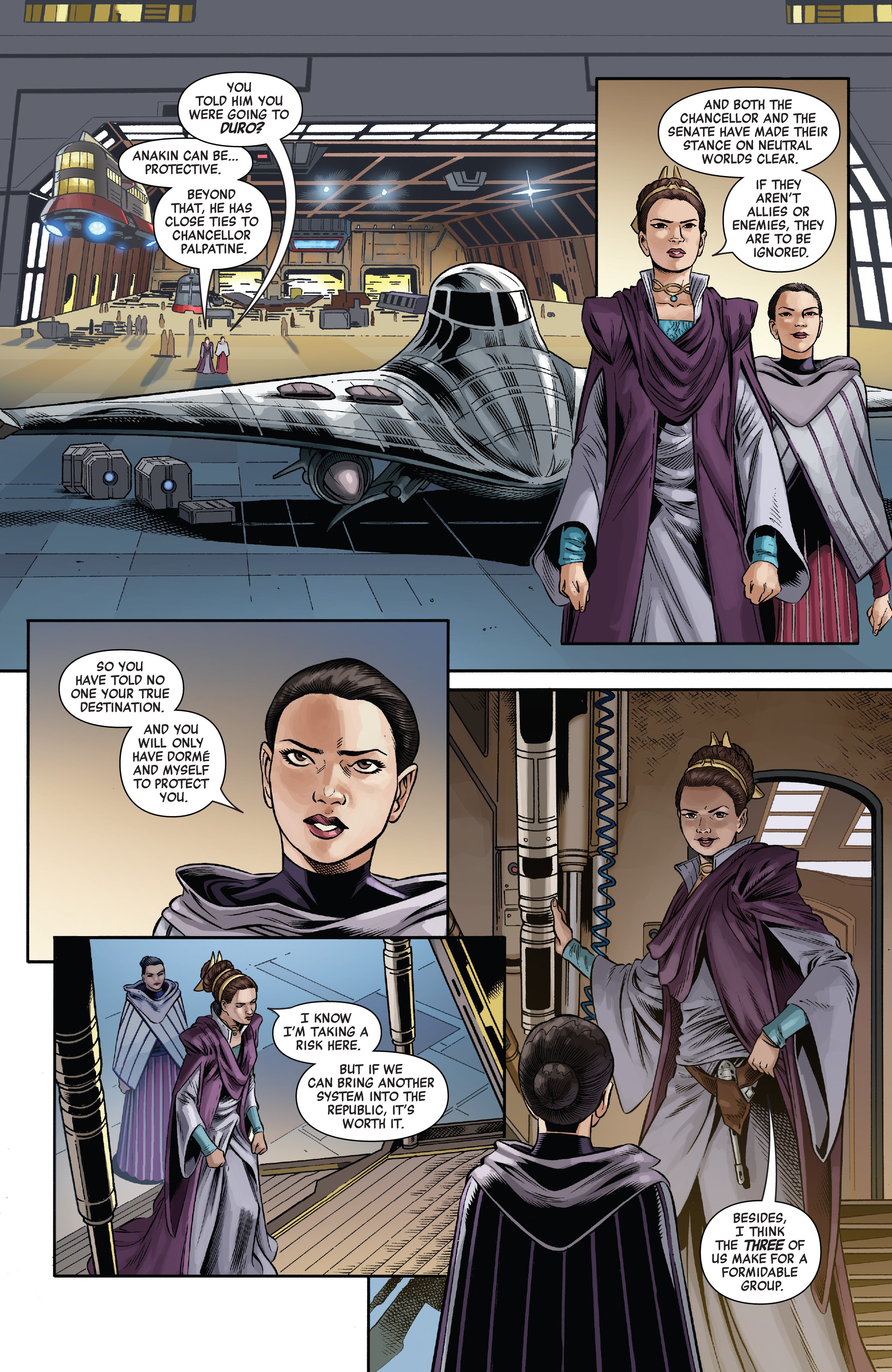 Read online Star Wars: Age of Republic - Padme Amidala comic -  Issue # Full - 5