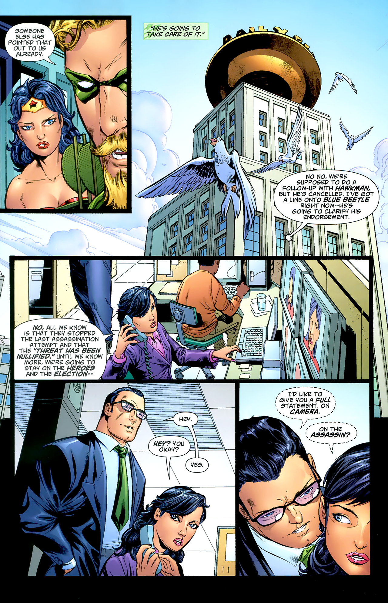 Read online DC Universe: Decisions comic -  Issue #4 - 15