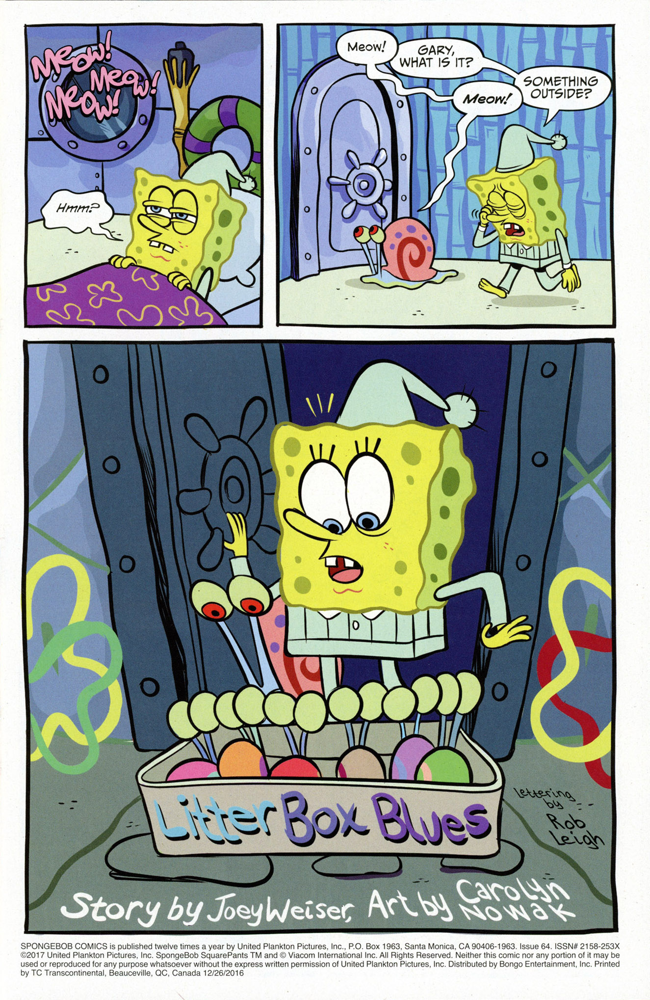 Spongebob squarepants comics