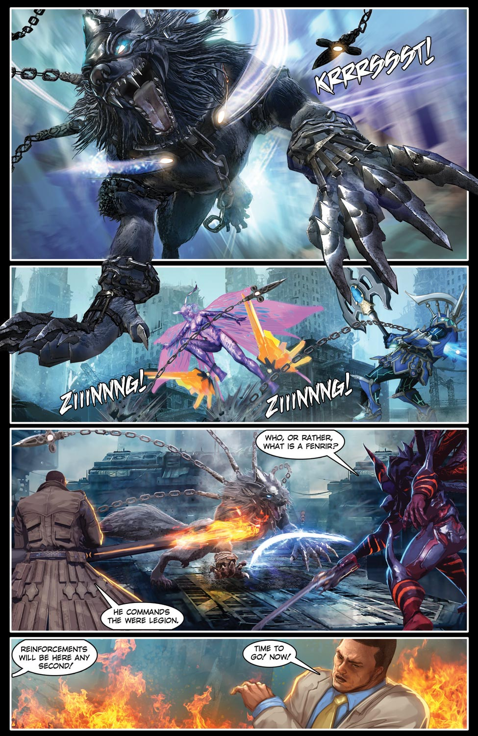 Read online Rise of Incarnates comic -  Issue #6 - 14
