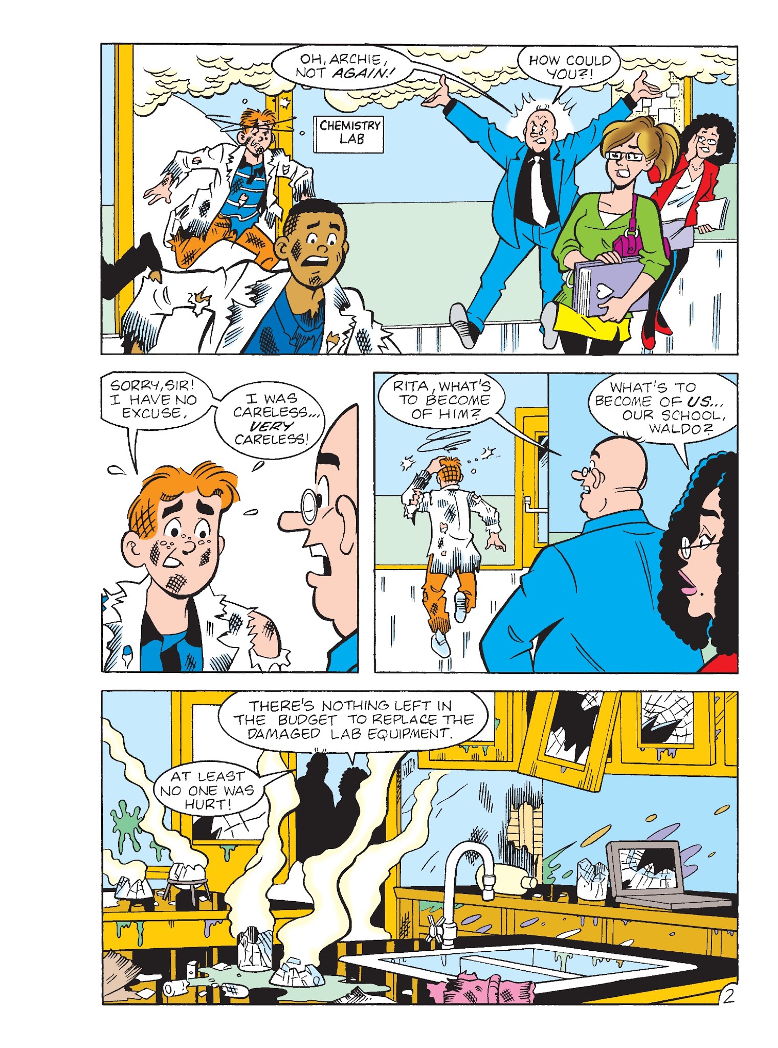 Read online Archie's Funhouse Double Digest comic -  Issue #28 - 98