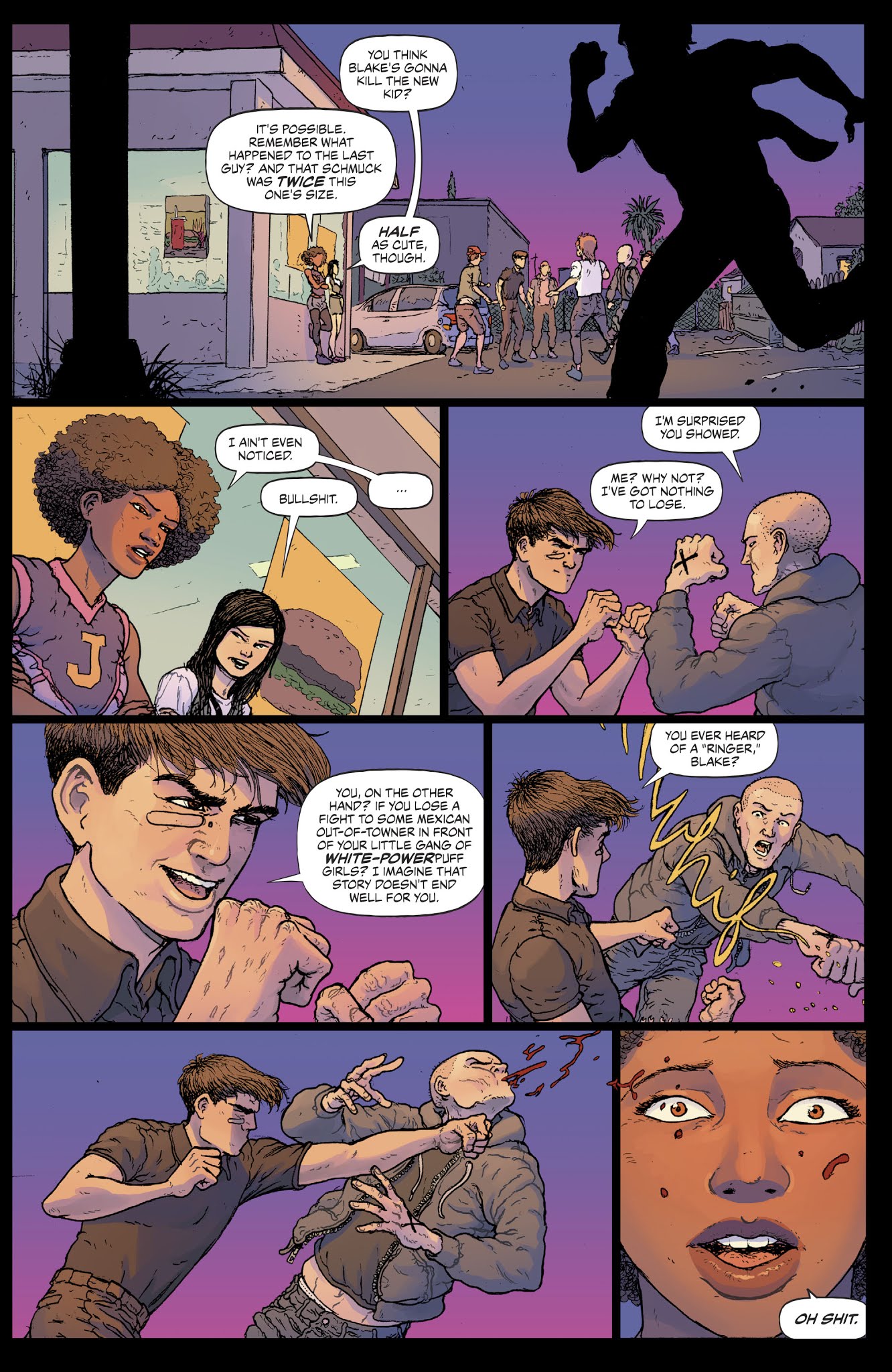 Read online Border Town comic -  Issue #1 - 16