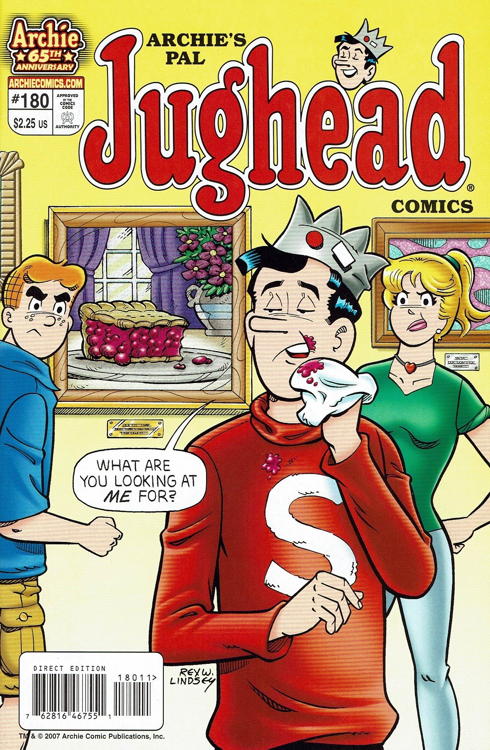 Archie's Pal Jughead Comics issue 180 - Page 1