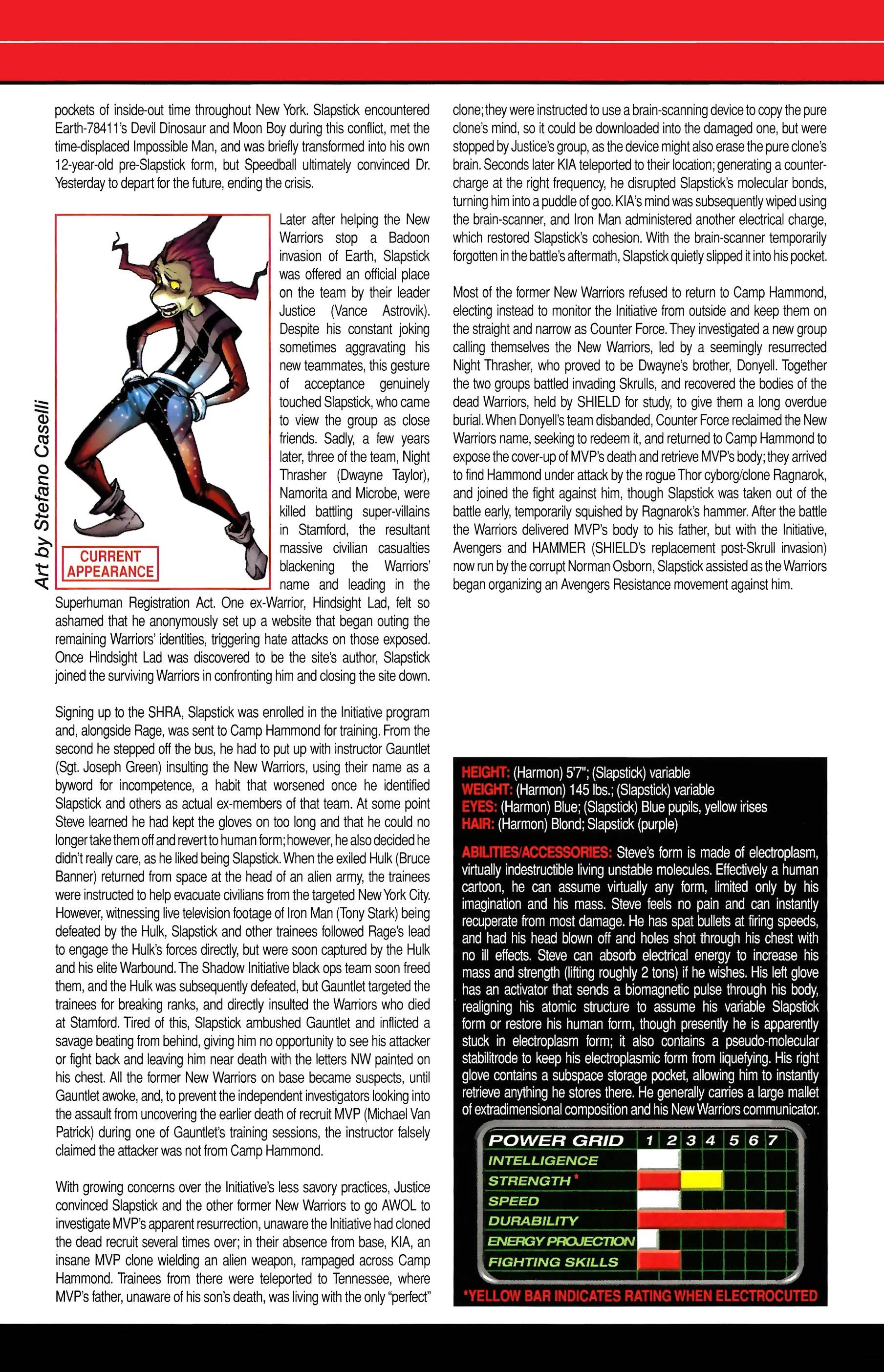 Read online Official Handbook of the Marvel Universe A to Z comic -  Issue # TPB 10 (Part 2) - 92