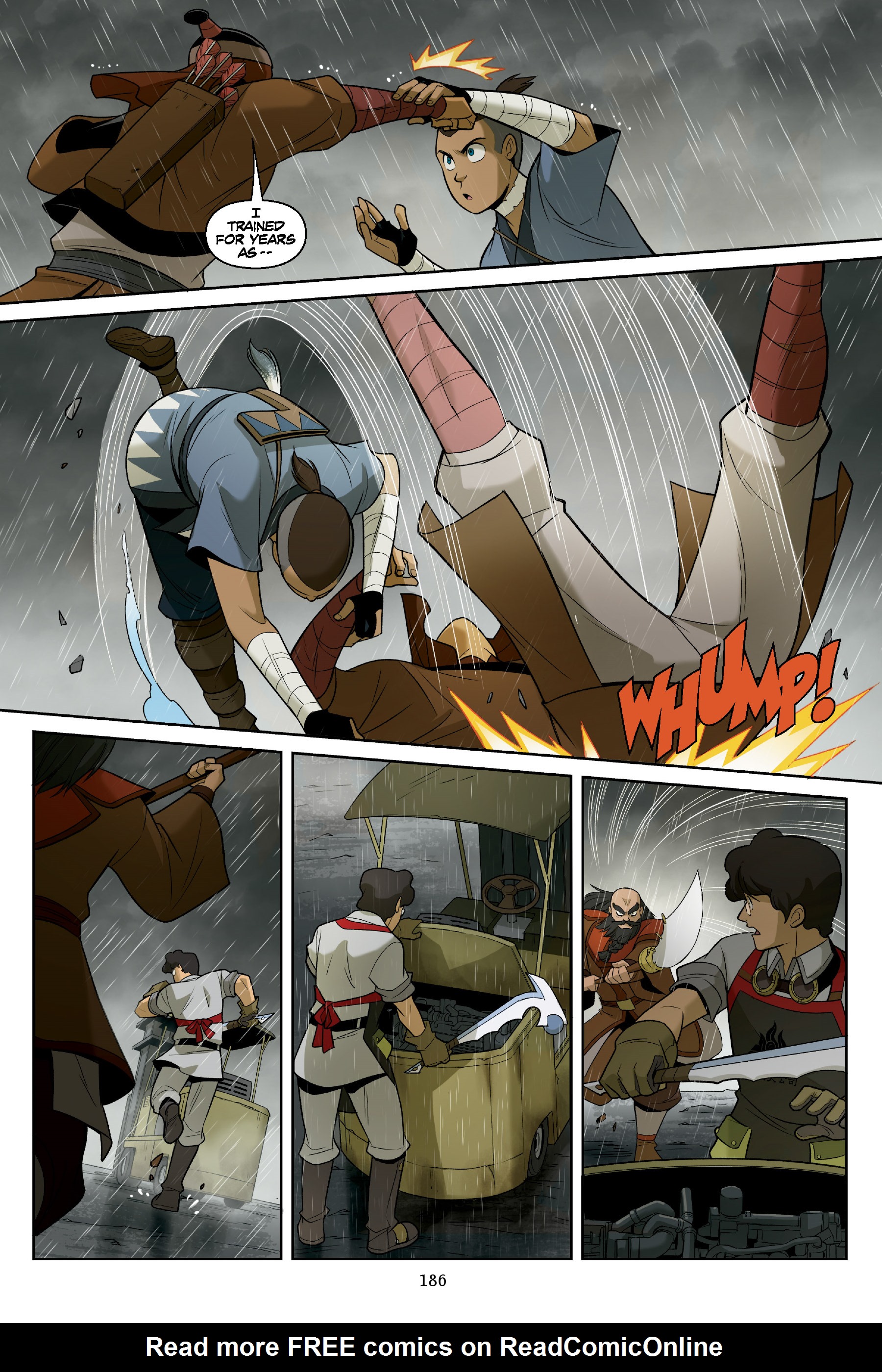 Read online Nickelodeon Avatar: The Last Airbender - The Rift comic -  Issue # _Omnibus (Part 2) - 86