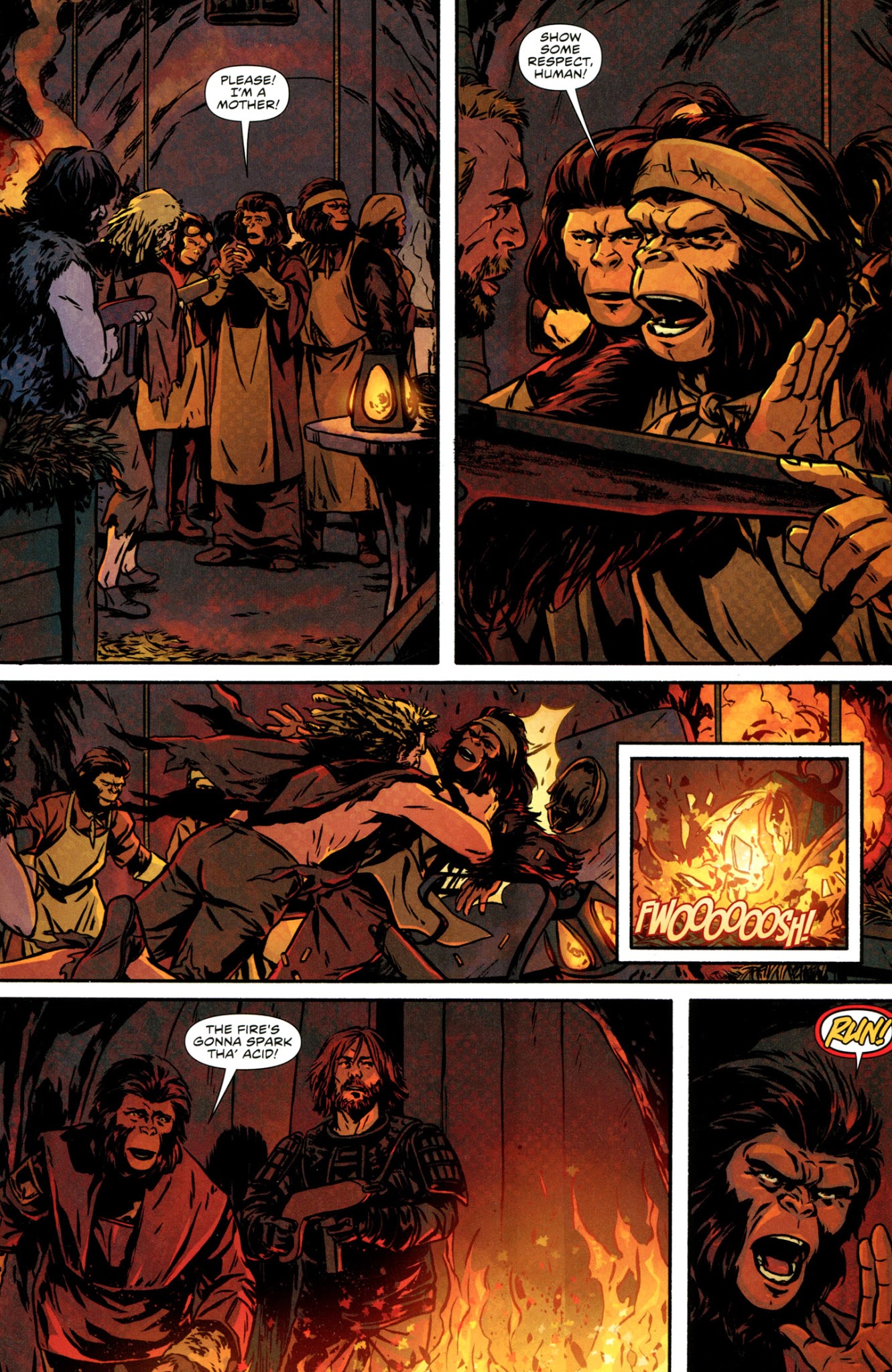 Read online Exile on the Planet of the Apes comic -  Issue #2 - 7