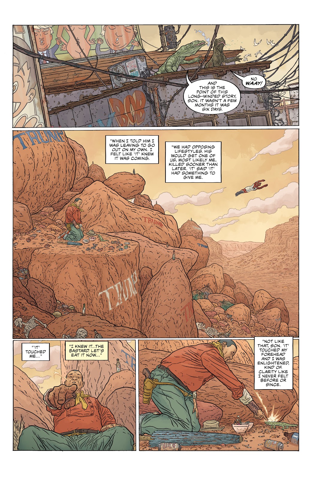 Shaolin Cowboy: Cruel to Be Kin issue 4 - Page 13