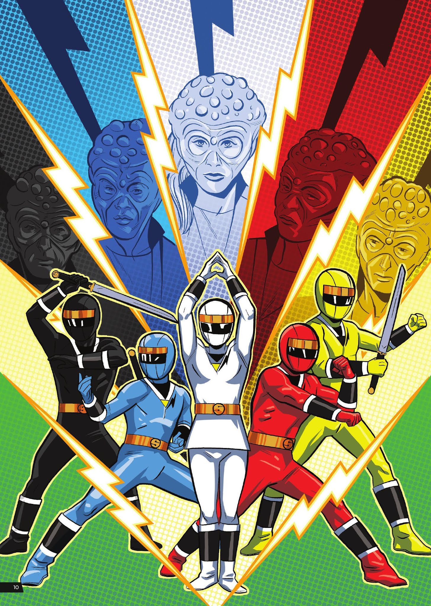 Read online Saban's Power Rangers Artist Tribute comic -  Issue # TPB - 9