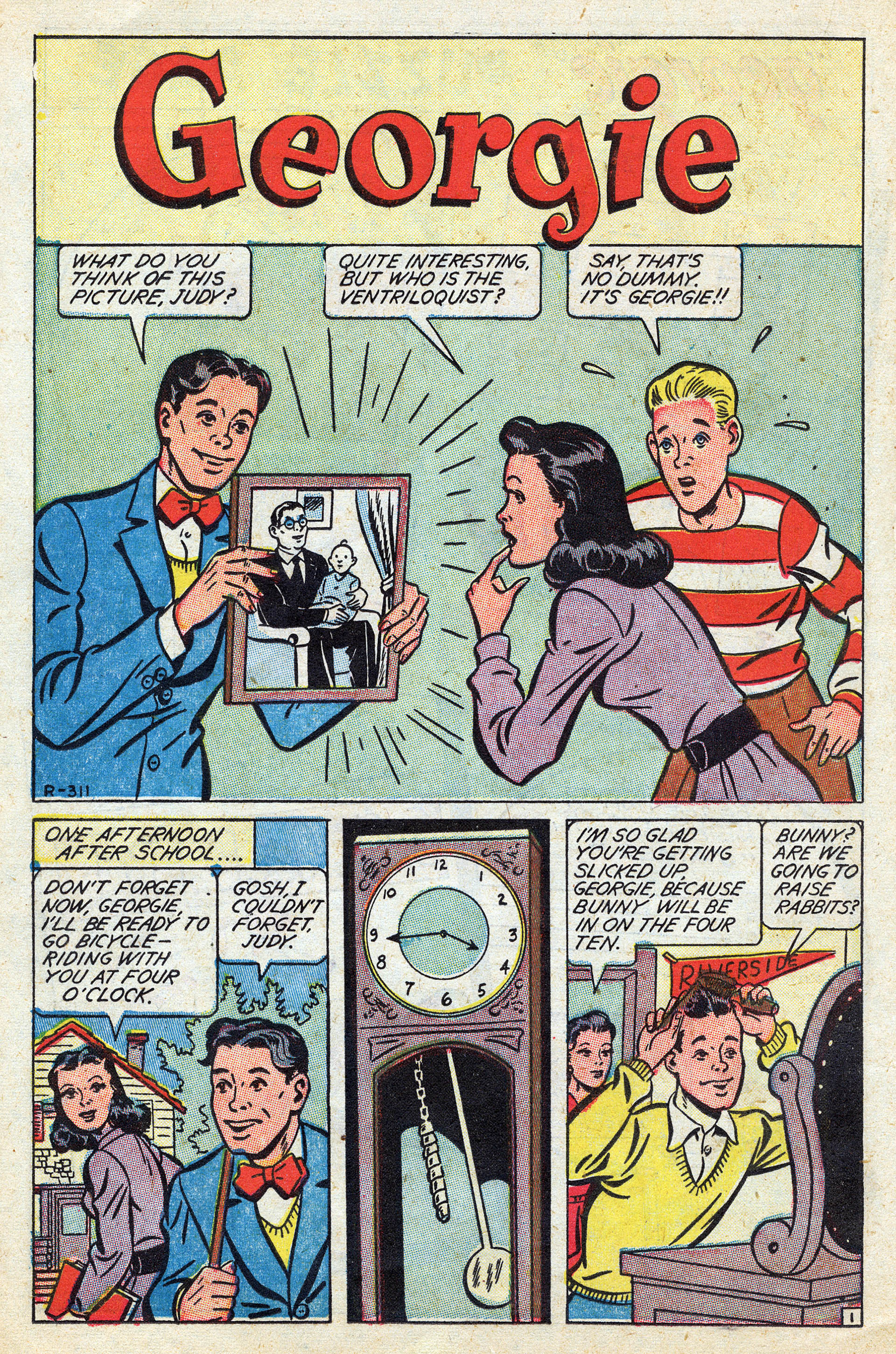 Read online Georgie Comics (1945) comic -  Issue #7 - 22