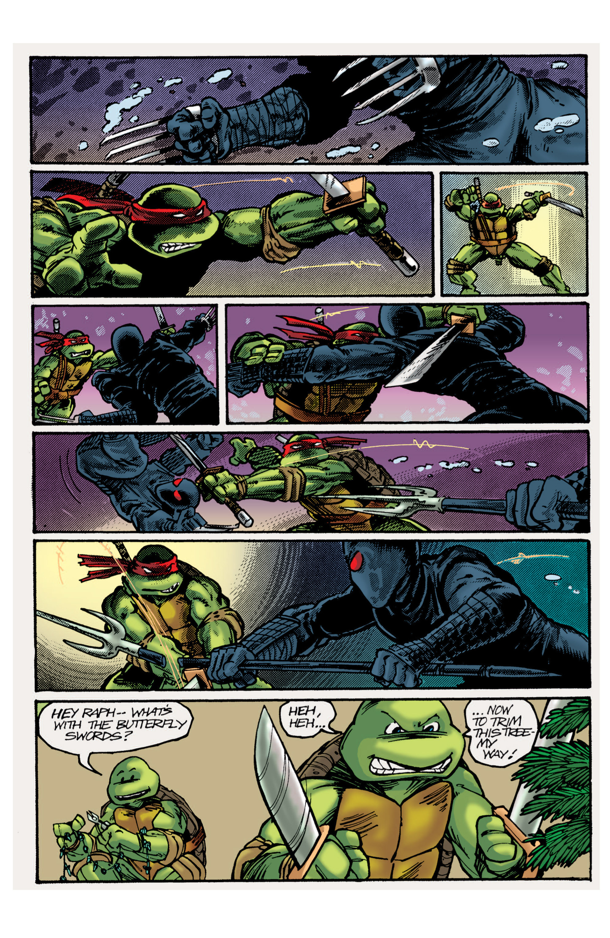 Read online Teenage Mutant Ninja Turtles Color Classics: Leonardo Micro-Series comic -  Issue # Full - 10
