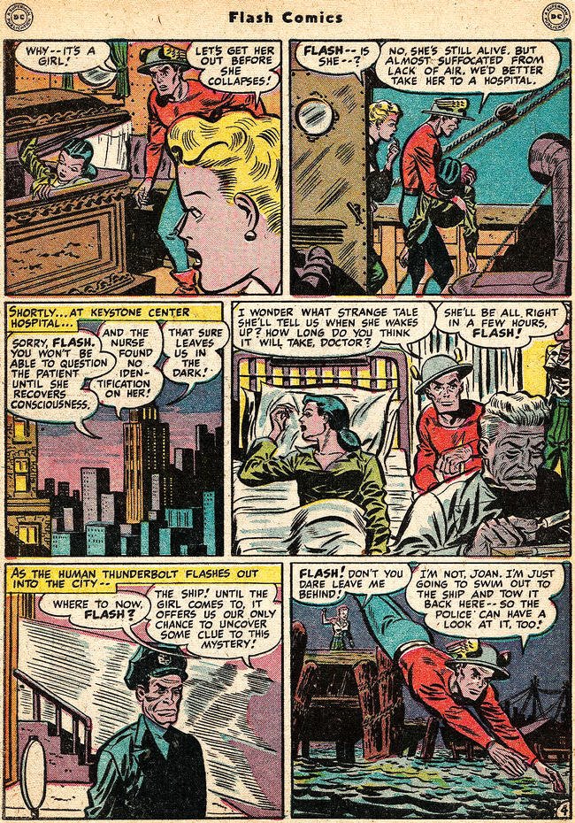 Read online Flash Comics comic -  Issue #95 - 6