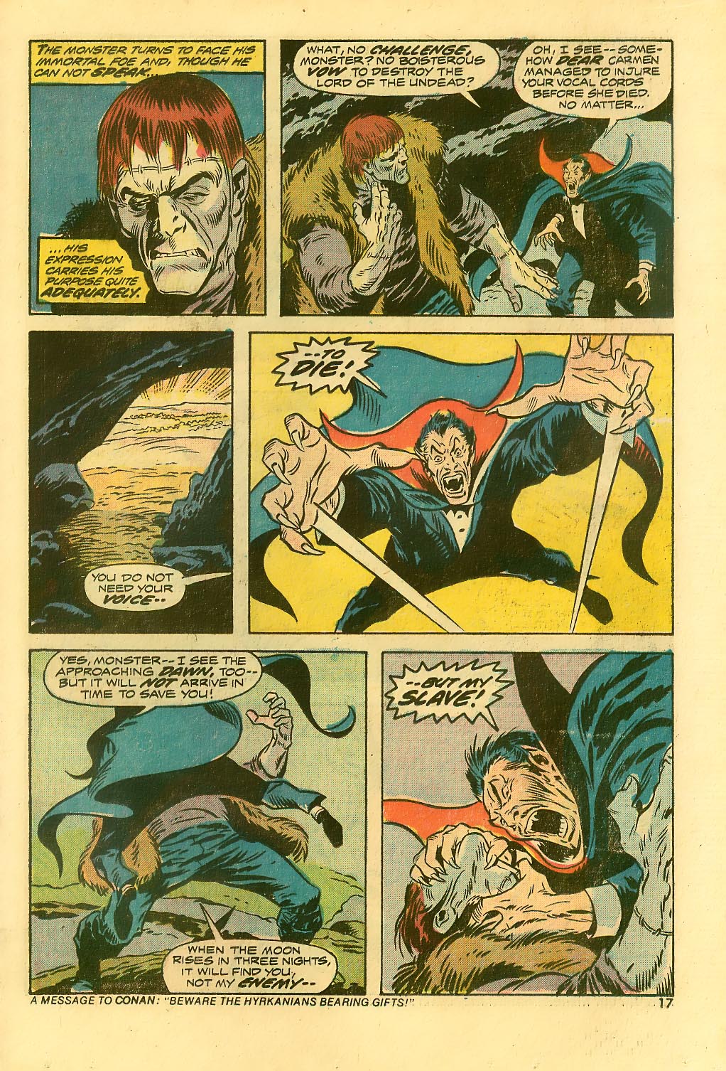 Read online Frankenstein (1973) comic -  Issue #9 - 12