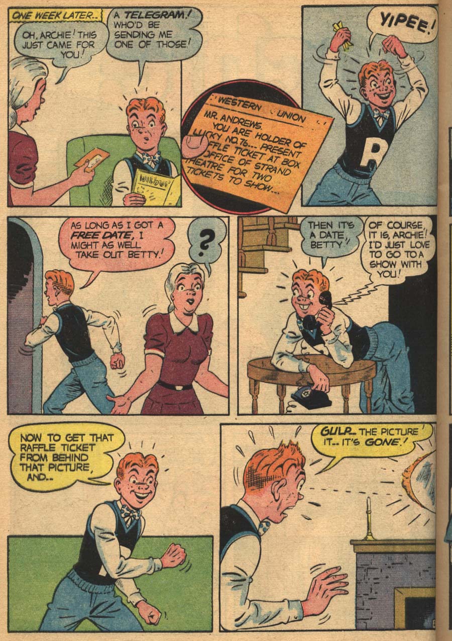 Read online Pep Comics comic -  Issue #61 - 5