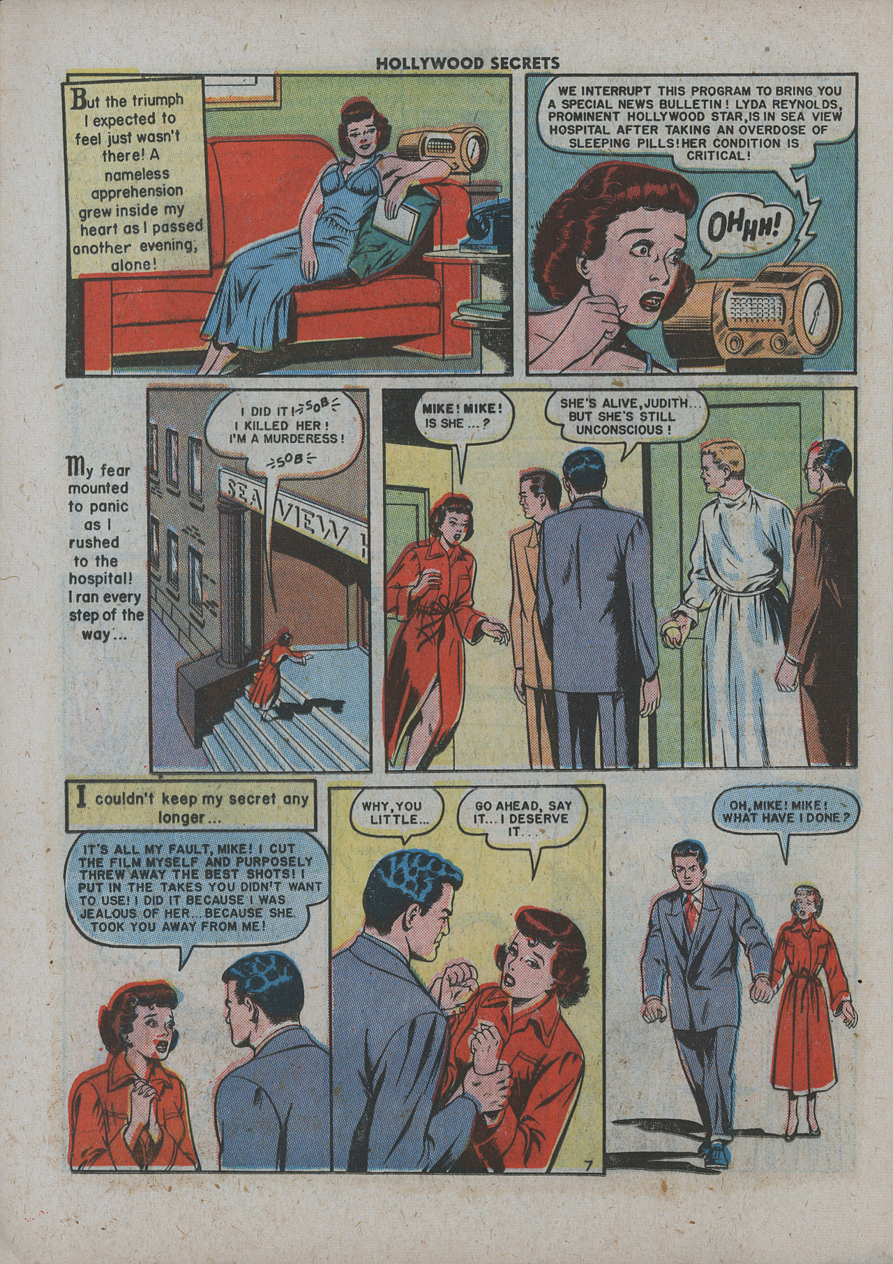 Read online Hollywood Secrets comic -  Issue #3 - 24