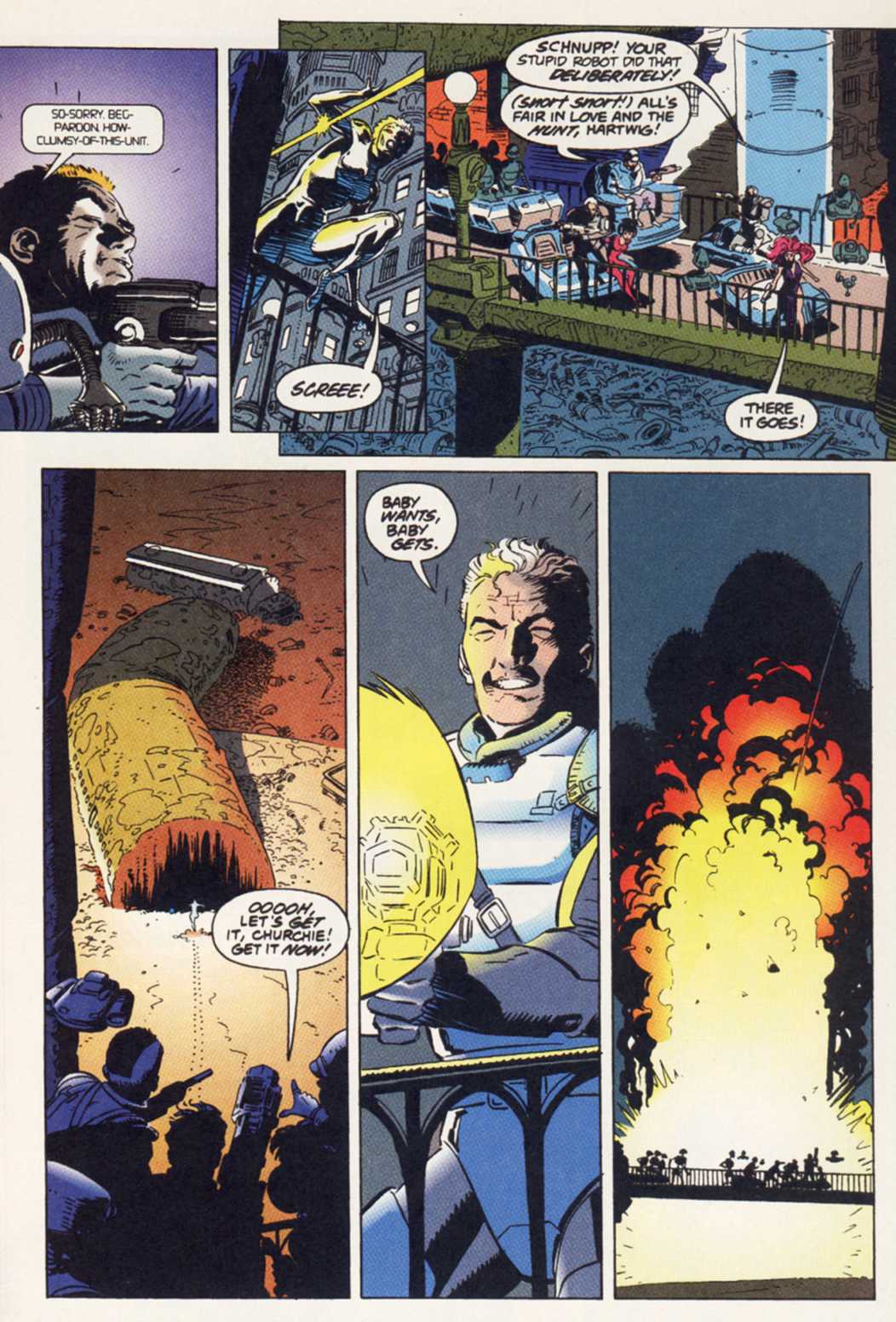 Read online Predator vs. Magnus Robot Fighter comic -  Issue #1 - 8