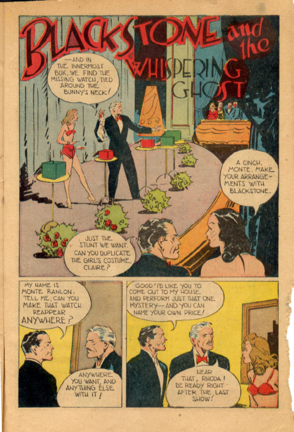 Read online Super-Magician Comics comic -  Issue #43 - 43