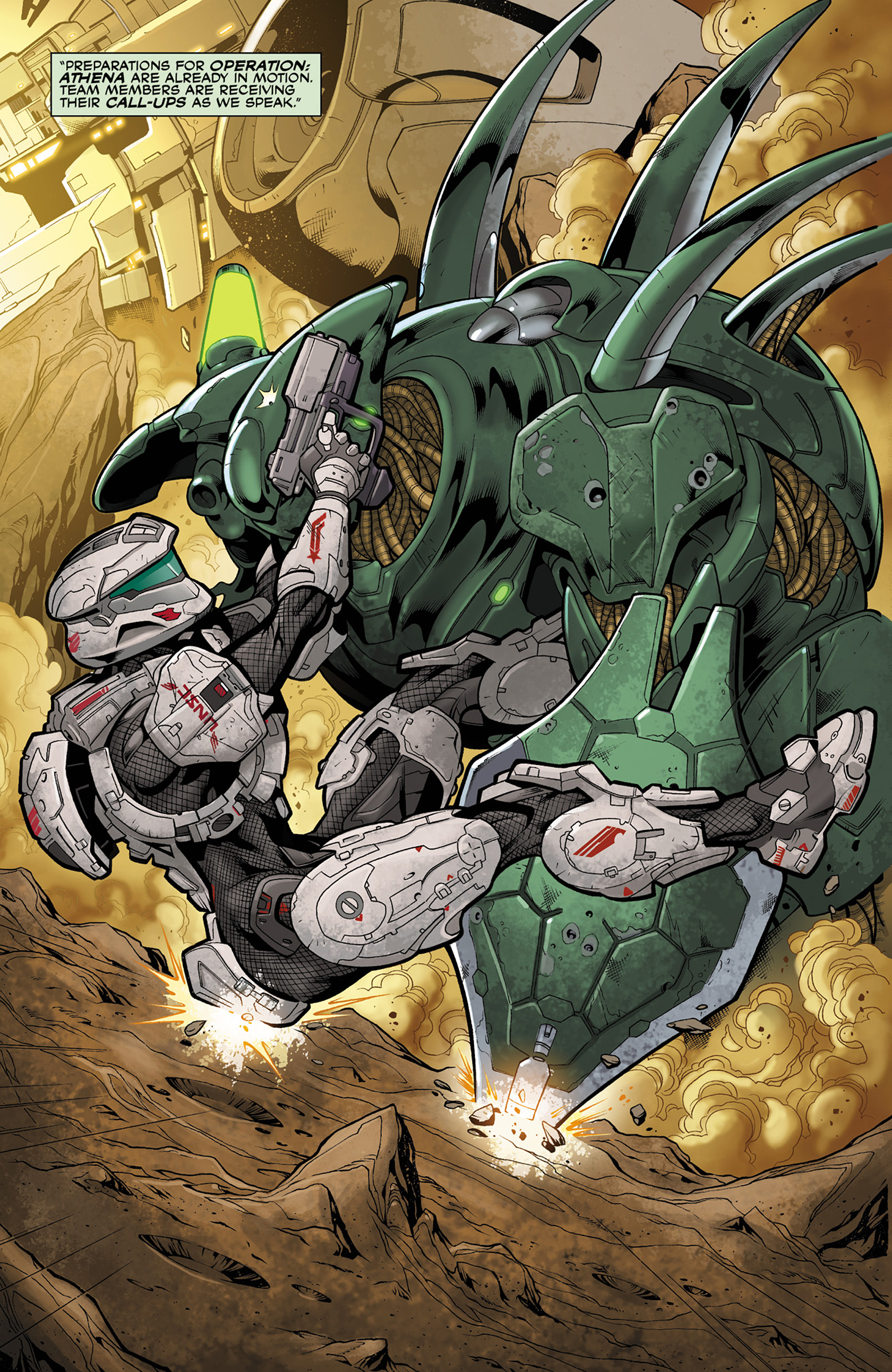 Read online Halo: Escalation comic -  Issue #19 - 7