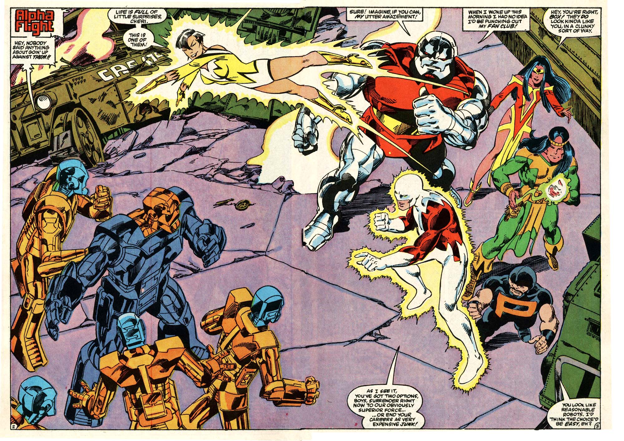Read online Alpha Flight (1983) comic -  Issue #26 - 3