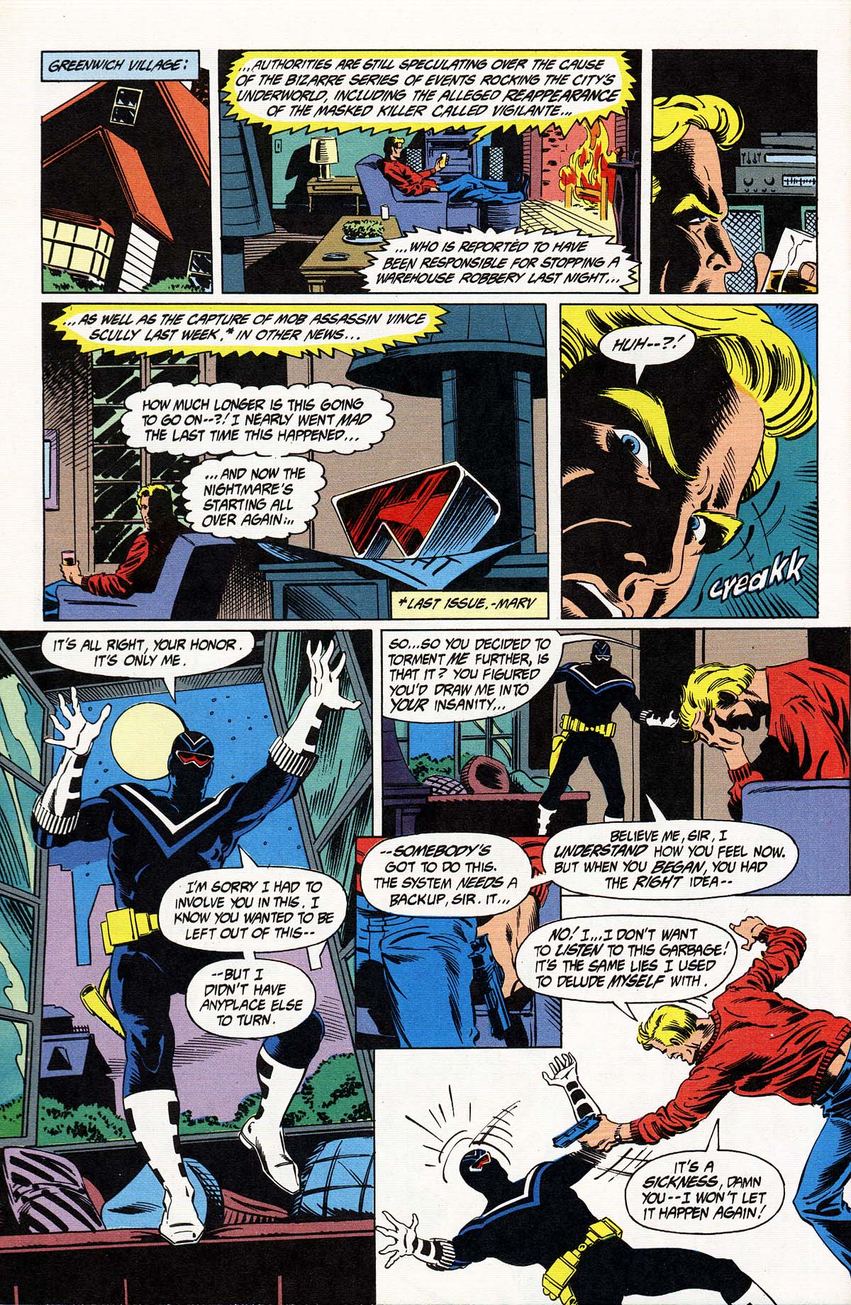 Read online Vigilante (1983) comic -  Issue #29 - 30