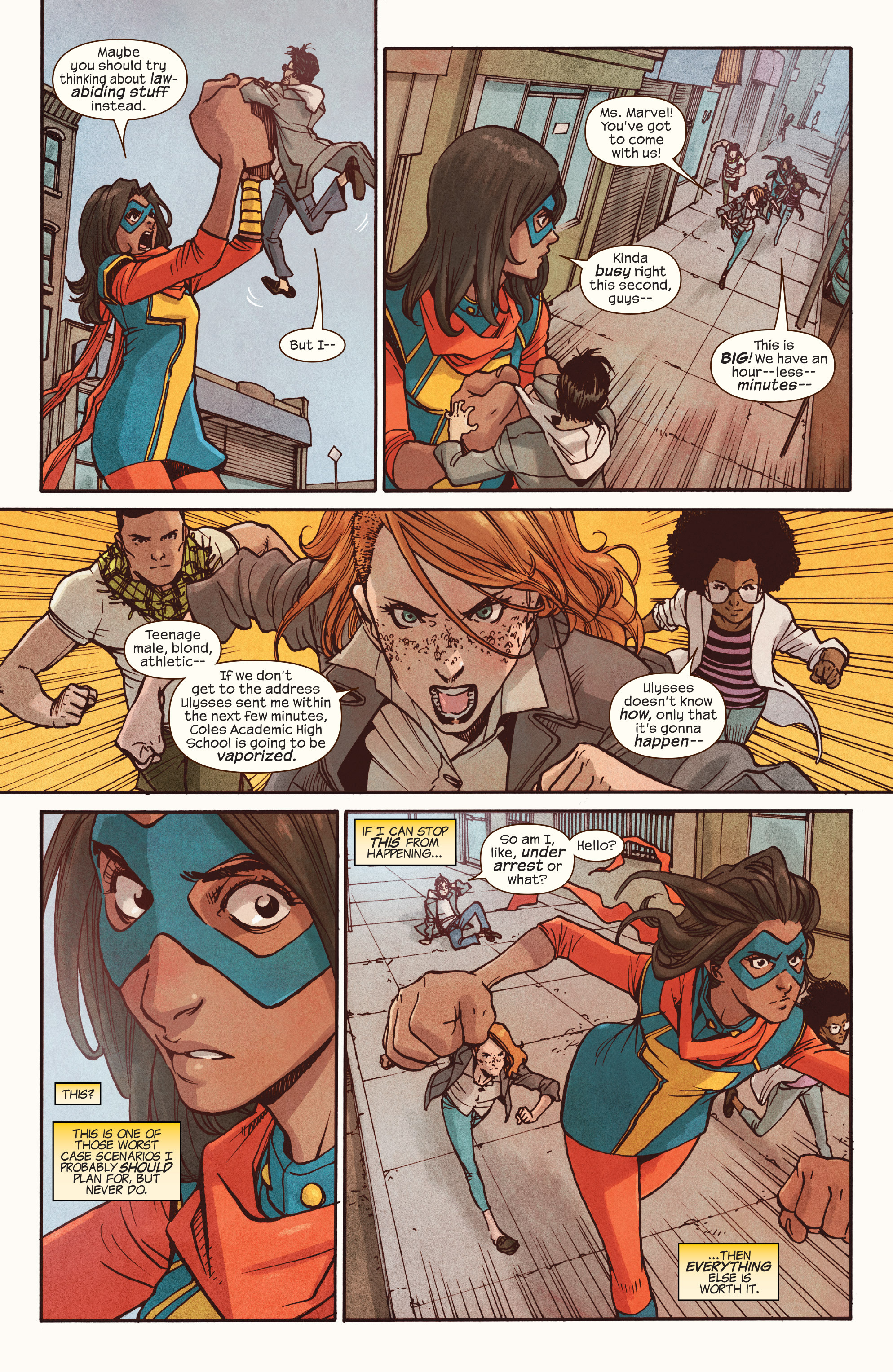 Read online Ms. Marvel (2016) comic -  Issue #8 - 20