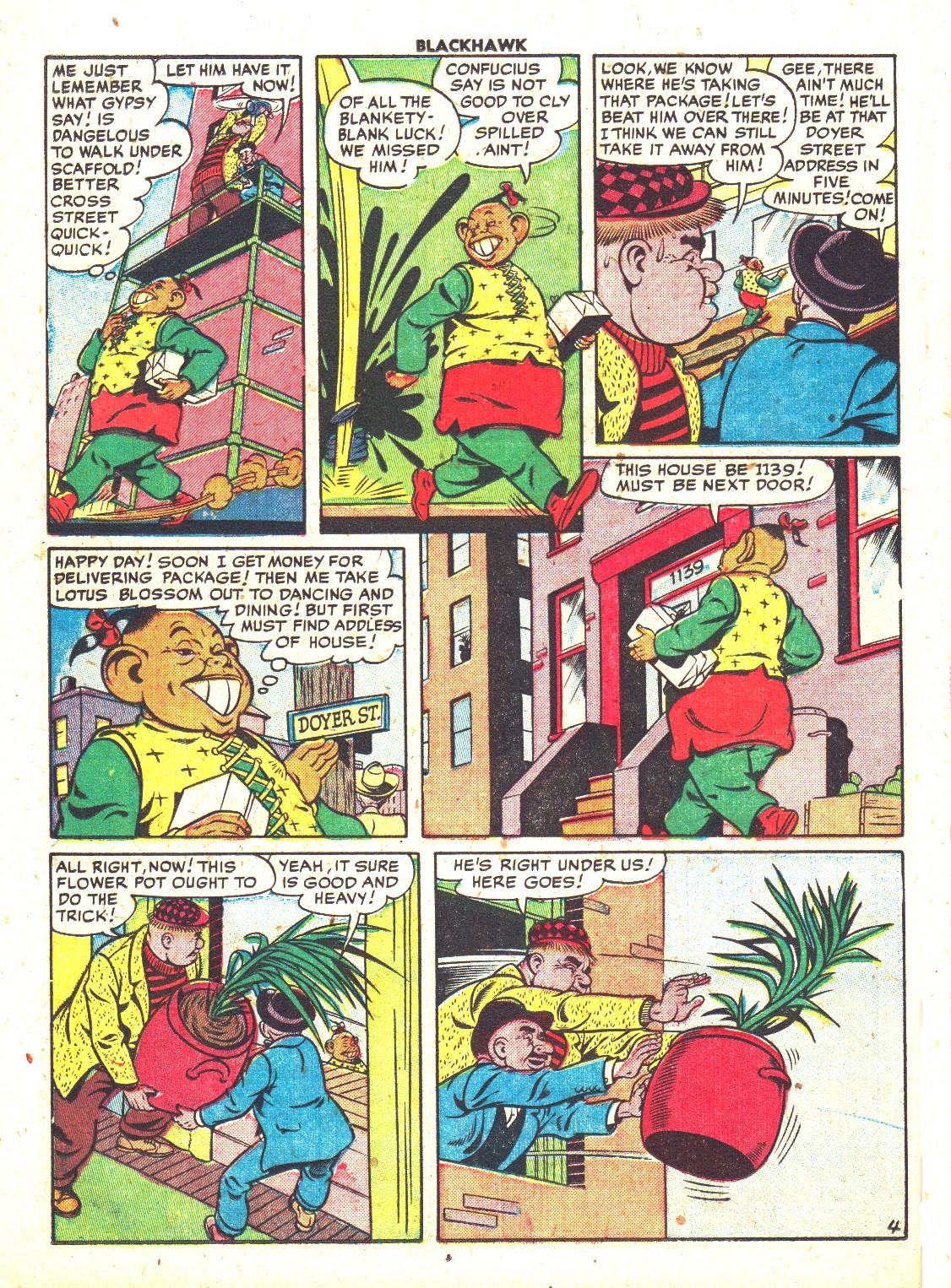 Read online Blackhawk (1957) comic -  Issue #37 - 38