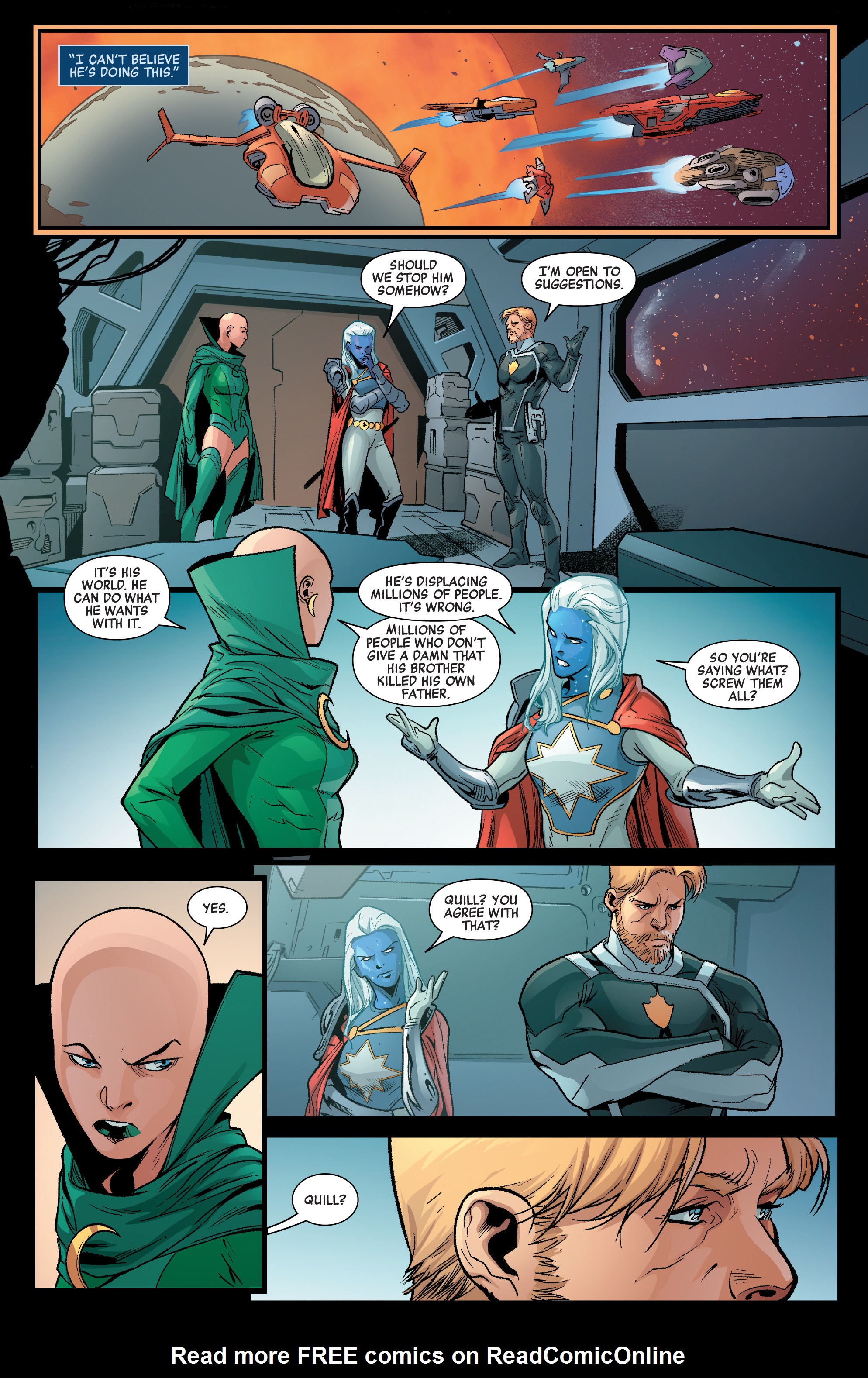 Read online Guardians of the Galaxy: The Prodigal Sun comic -  Issue # Full - 29